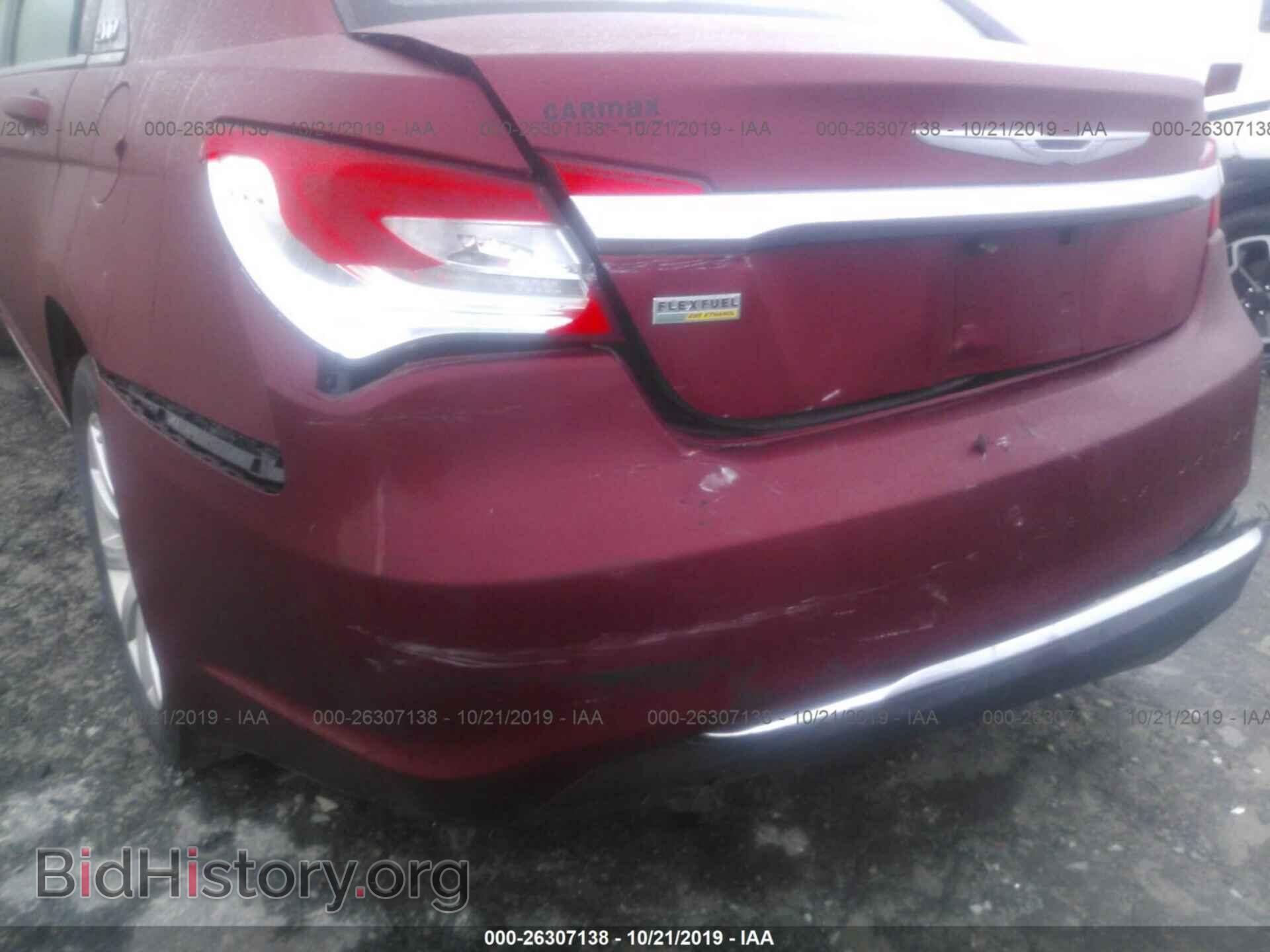 2013 CHRYSLER 200 - VIN: 1C3CCBBG1DN678327 - Фото 6
