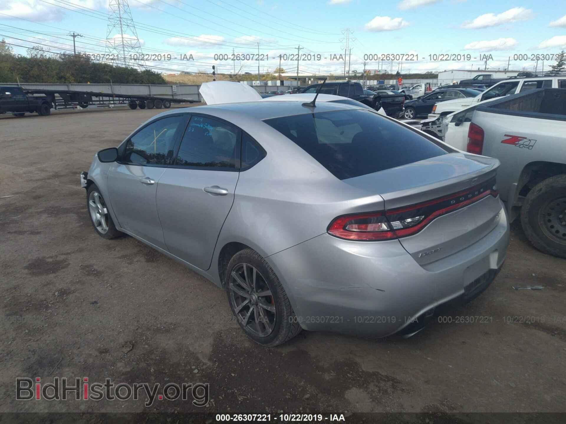 2013 DODGE DART - VIN: 1C3CDFBAXDD292625 - Фото 3