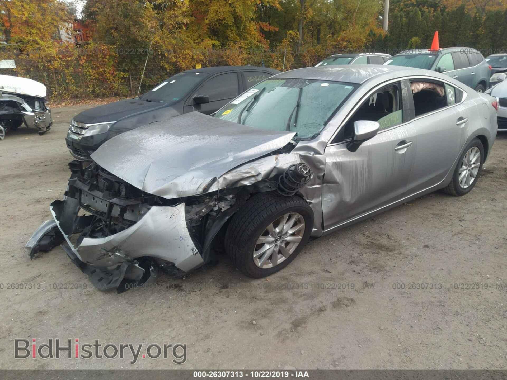 2014 MAZDA 6 - VIN: JM1GJ1U67E1129824 - Фото 2