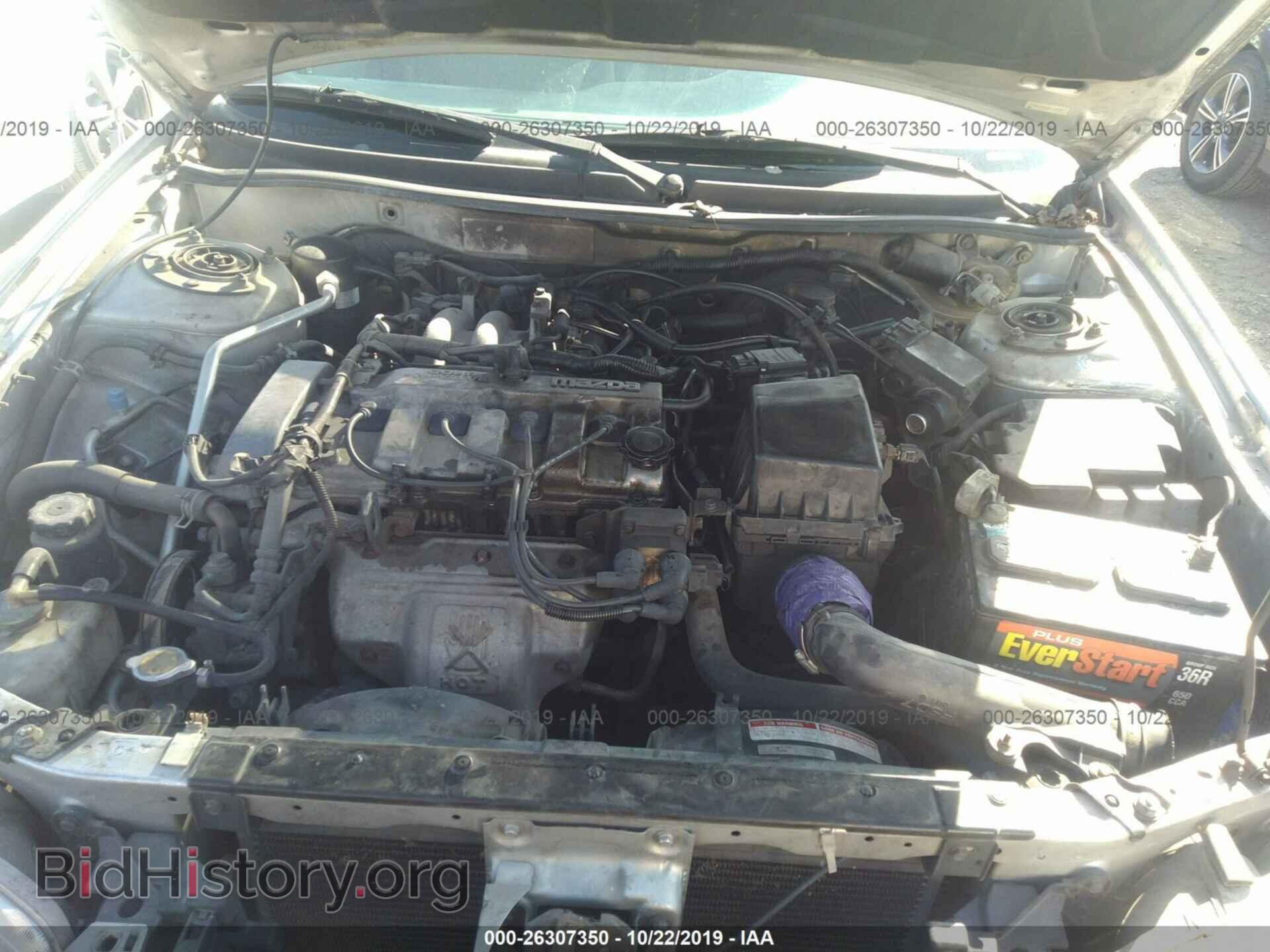 2000 MAZDA 626 - VIN: 1YVGF22C2Y5168635 - Фото 10