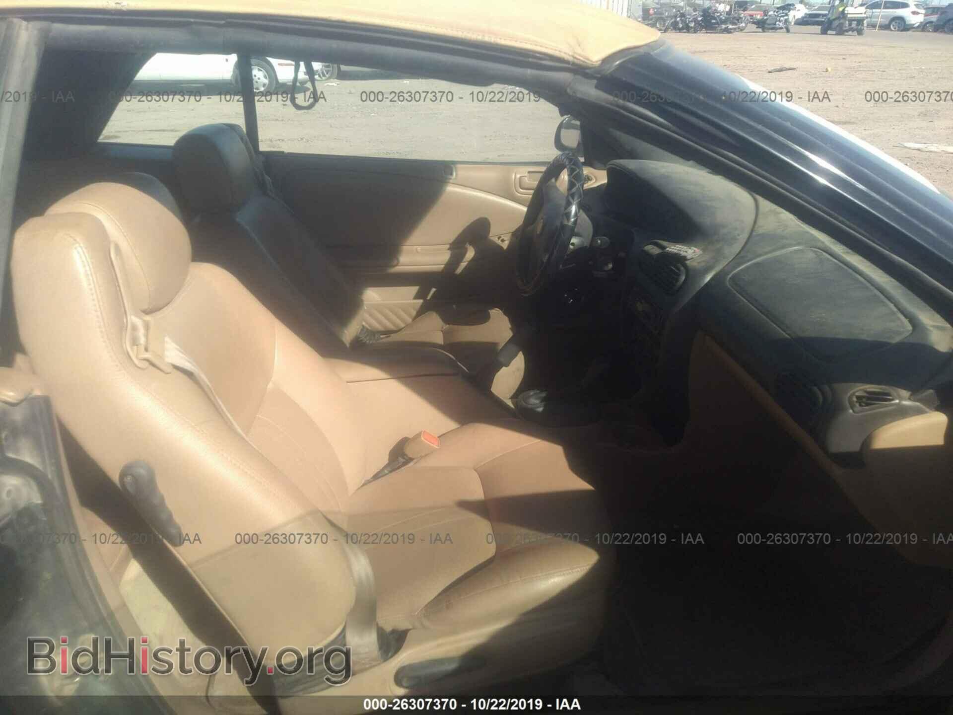 2000 CHRYSLER SEBRING - VIN: 3C3EL45H5YT289107 - Фото 5