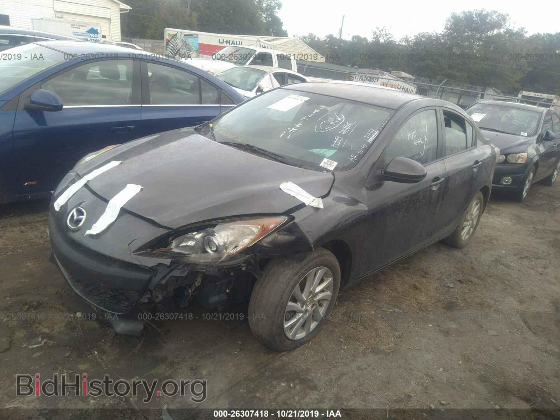 2012 MAZDA 3 - VIN: JM1BL1V78C1699890 - Фото 2