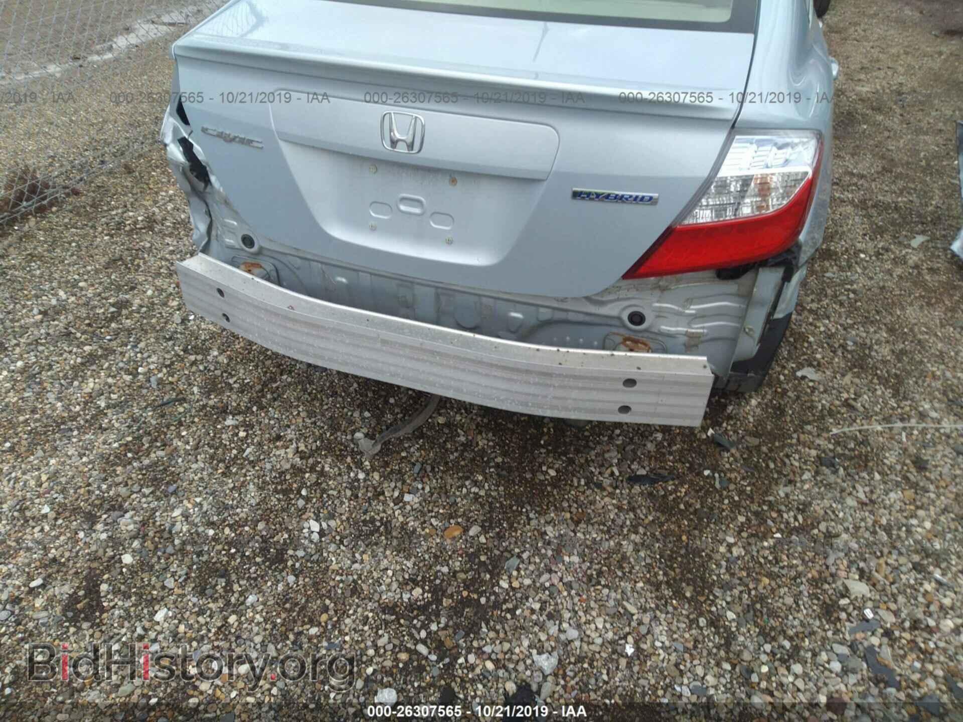 2012 HONDA CIVIC - VIN: JHMFB4F21CS005218 - Фото 6