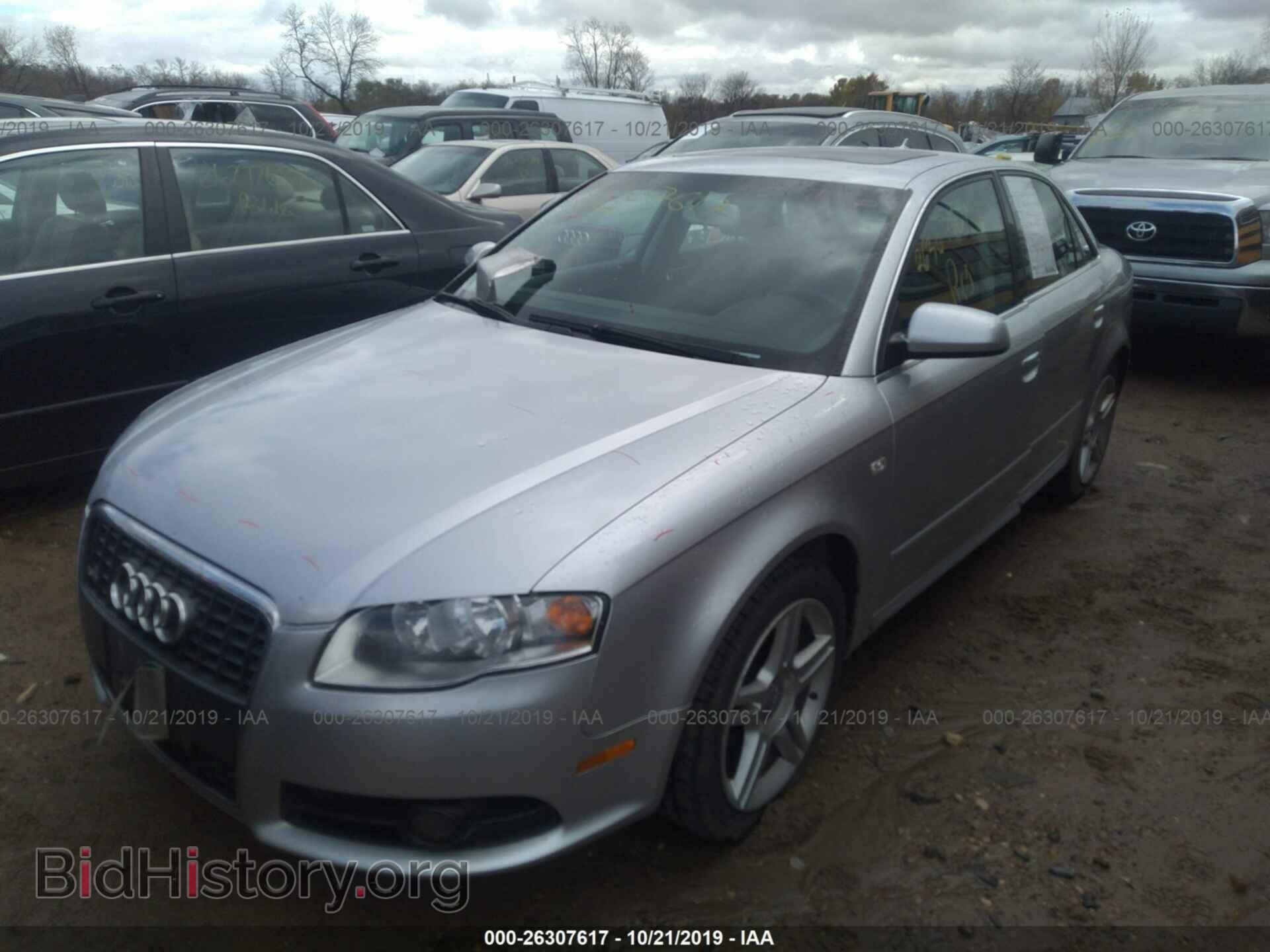 2008 AUDI A4 - VIN: WAUDF78E98A034711 - Фото 2