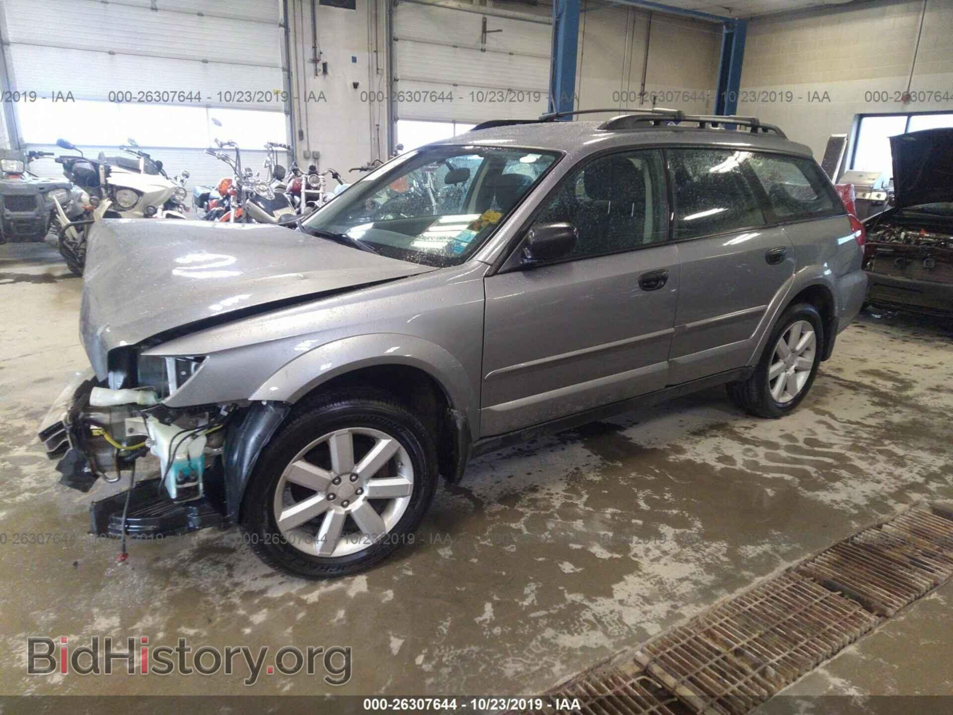 2008 SUBARU OUTBACK - VIN: 4S4BP61C687360663 - Фото 2