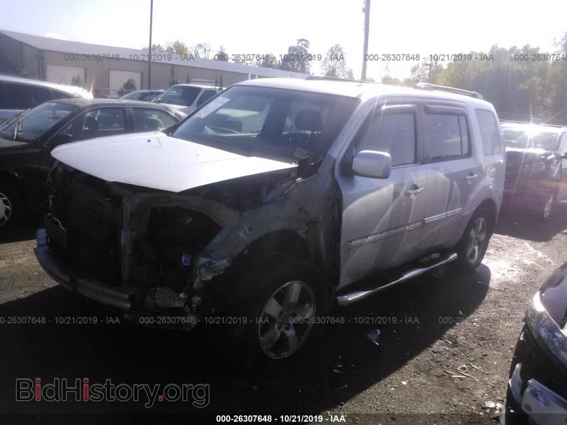 2011 HONDA PILOT - VIN: 5FNYF4H6XBB039538 - Фото 2