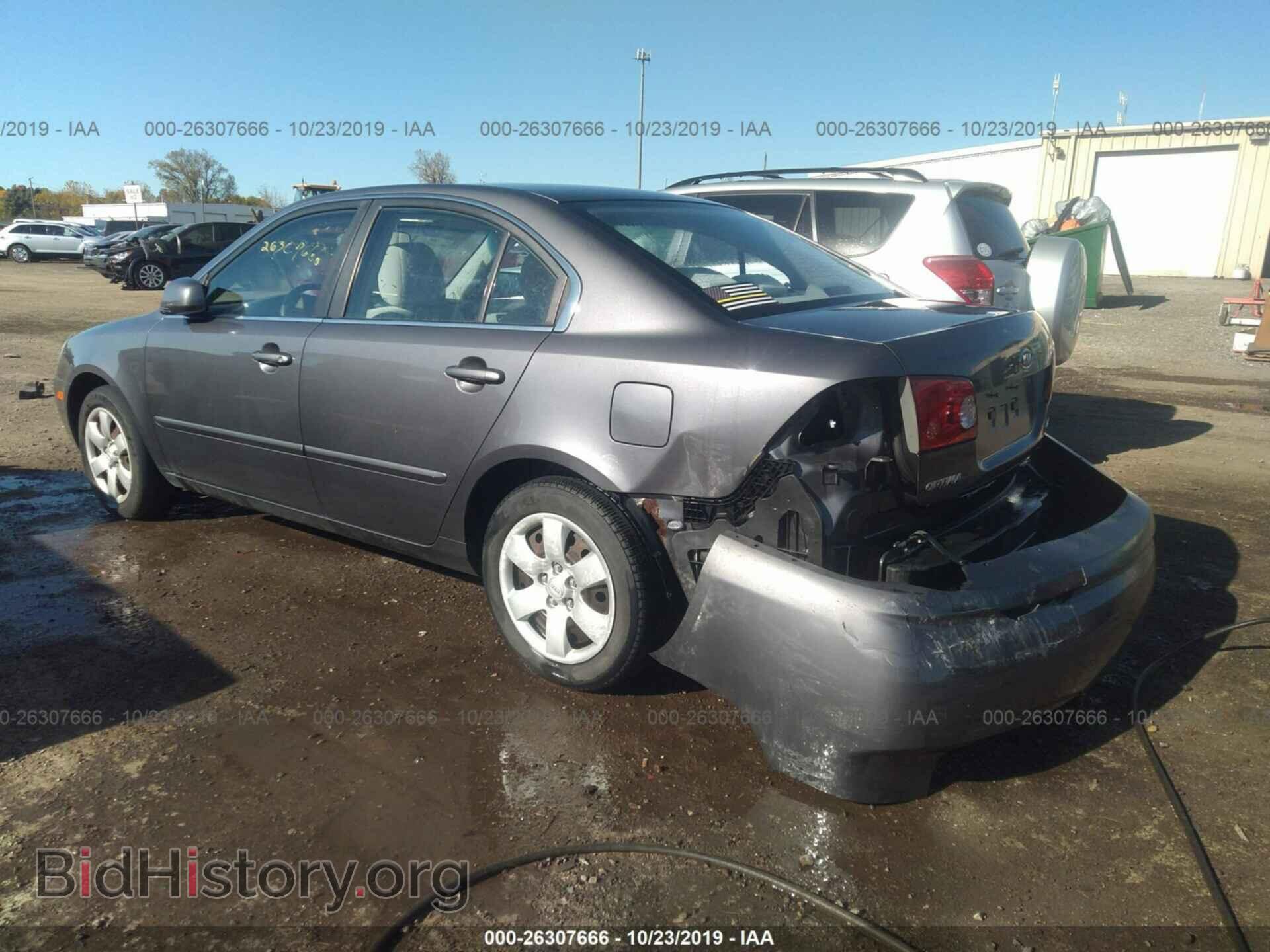 2007 KIA OPTIMA - VIN: KNAGE123775143924 - Фото 3