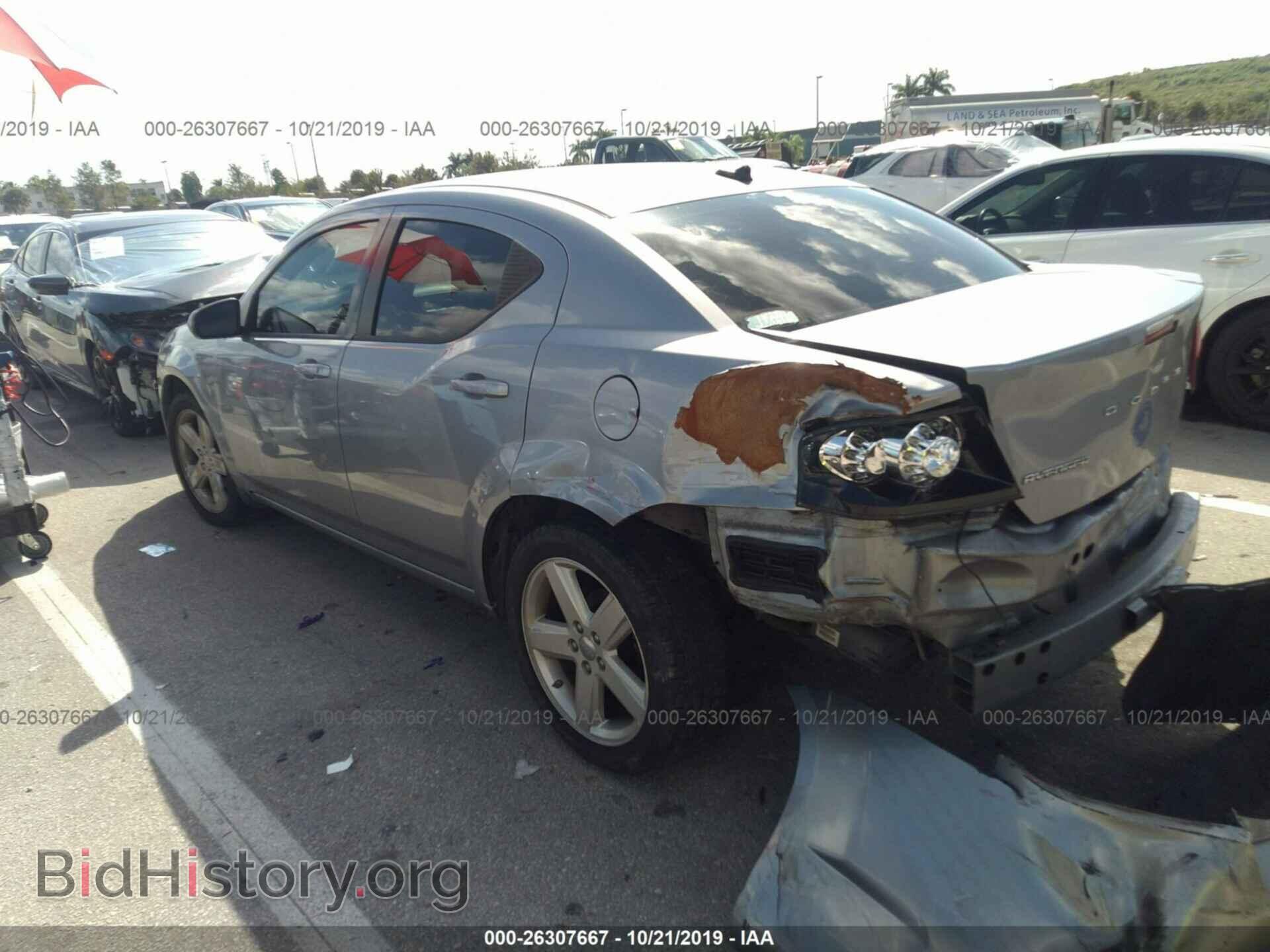2013 DODGE AVENGER - VIN: 1C3CDZCB2DN707410 - Photo 3