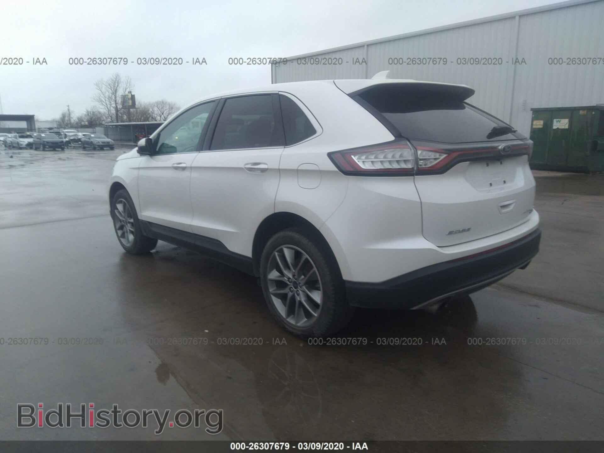 2015 FORD EDGE - VIN: 2FMTK3K93FBC32941 - Фото 3
