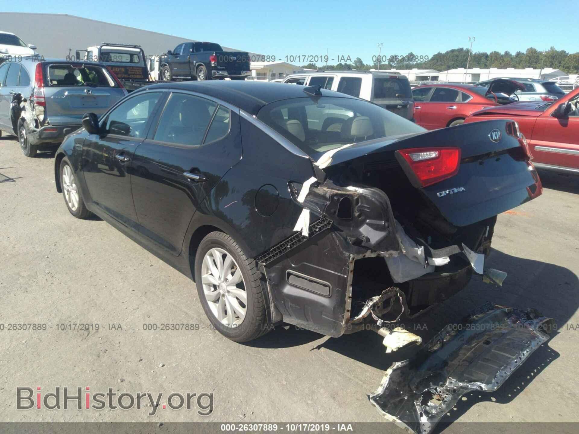 2015 KIA OPTIMA - VIN: 5XXGN4A79FG442902 - Фото 3