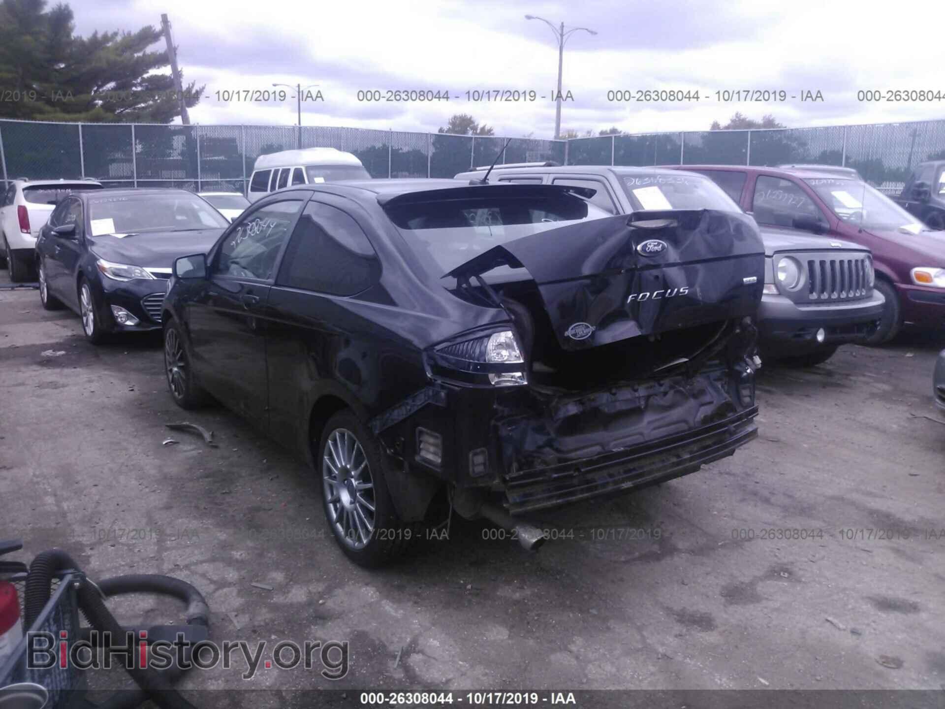 2009 FORD FOCUS - VIN: 1FAHP33N99W179727 - Фото 3