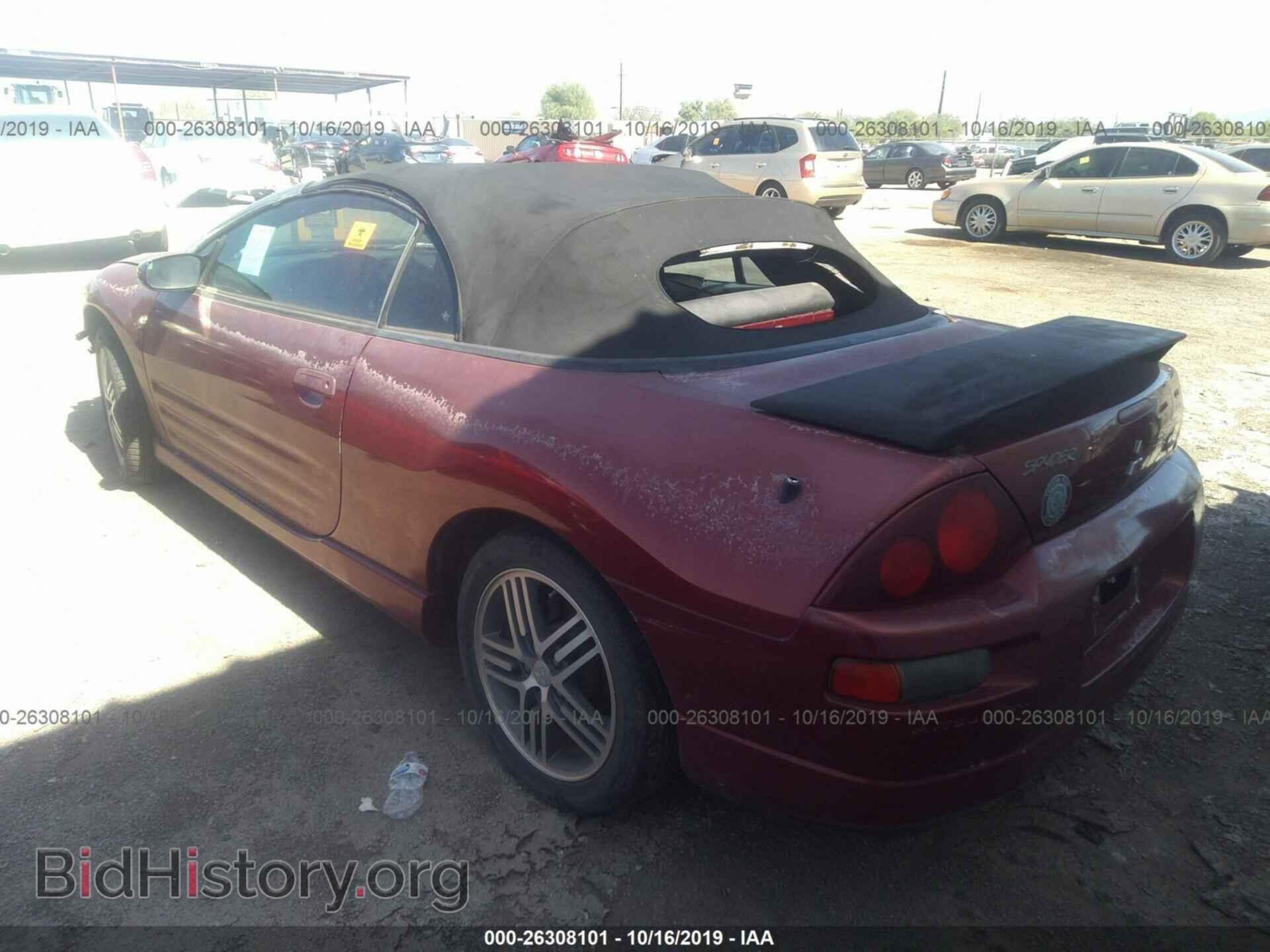 2001 MITSUBISHI ECLIPSE - VIN: 4A3AE85H21E137316 - Фото 3