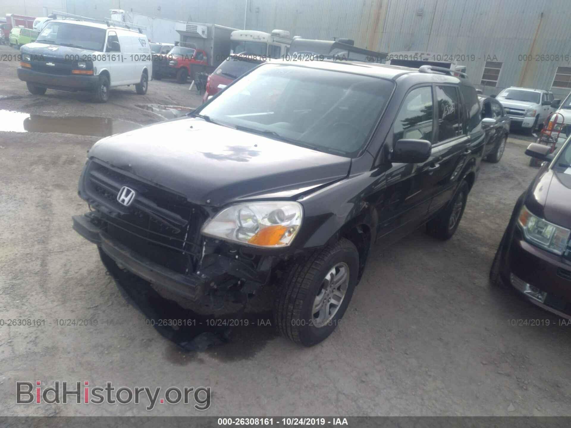 2005 HONDA PILOT - VIN: 2HKYF18755H551723 - Фото 2