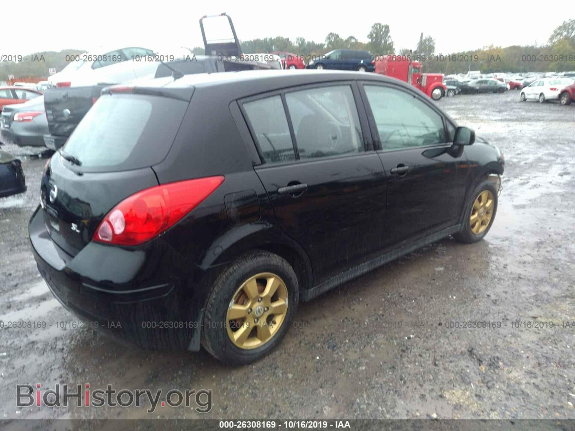 2009 NISSAN VERSA - VIN: 3N1BC13E49L353373 - Фото 4