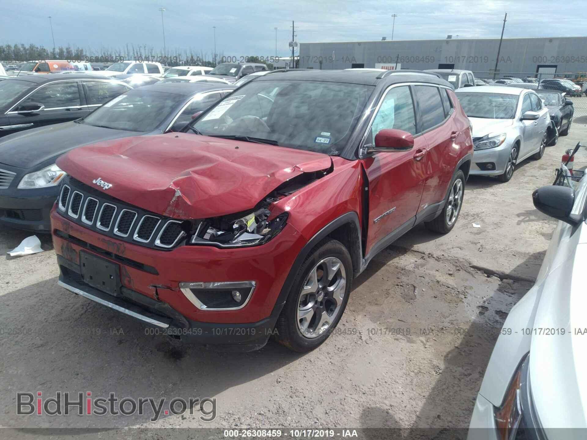 2019 JEEP COMPASS - VIN: 3C4NJCCB0KT769251 - Фото 2