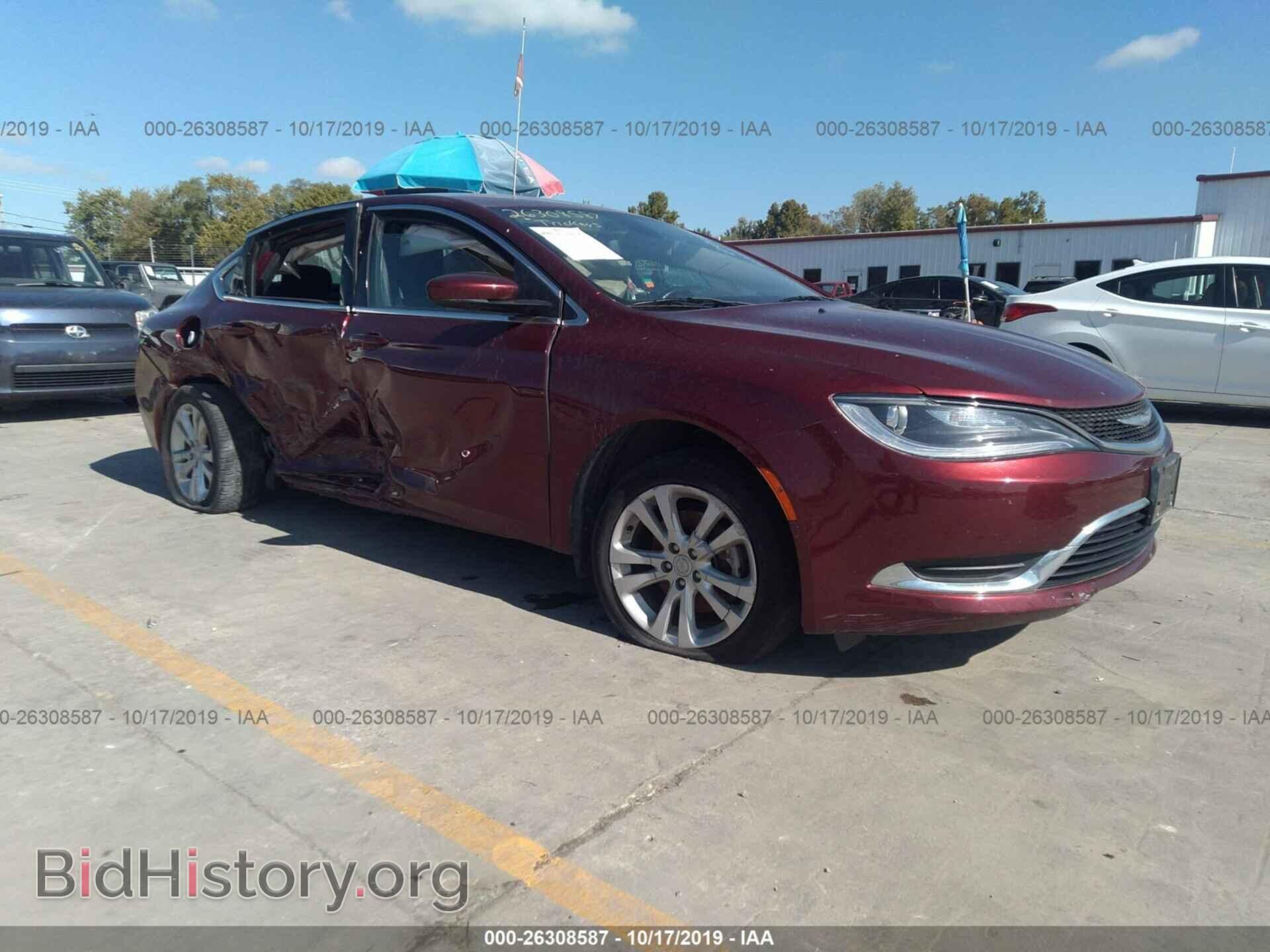 Photo 1C3CCCAB8GN127151 - CHRYSLER 200 2016