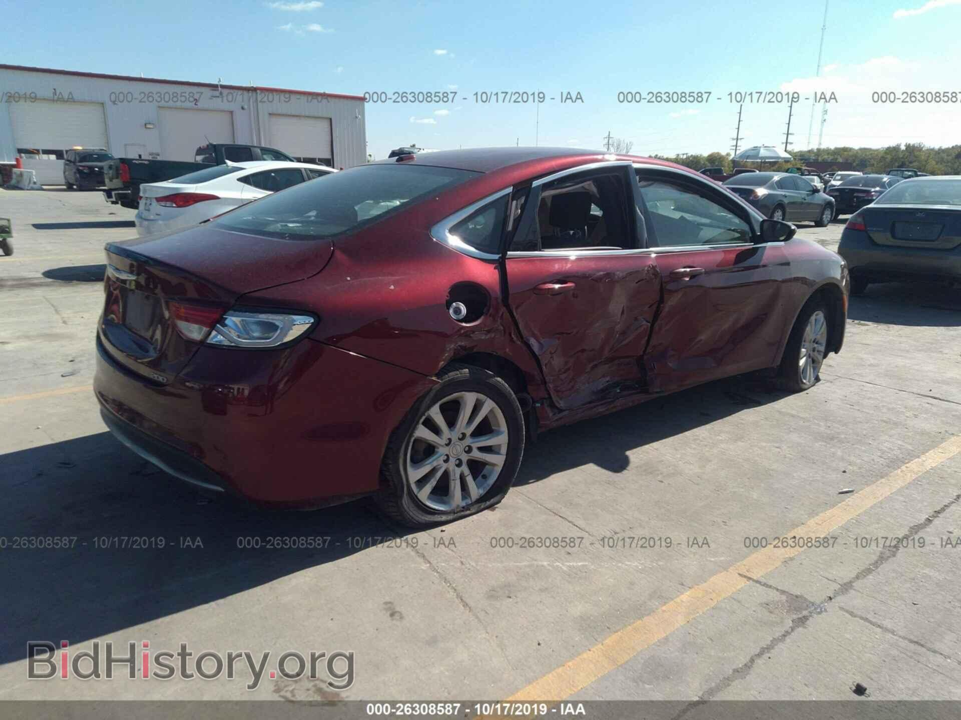 2016 CHRYSLER 200 - VIN: 1C3CCCAB8GN127151 - Фото 4