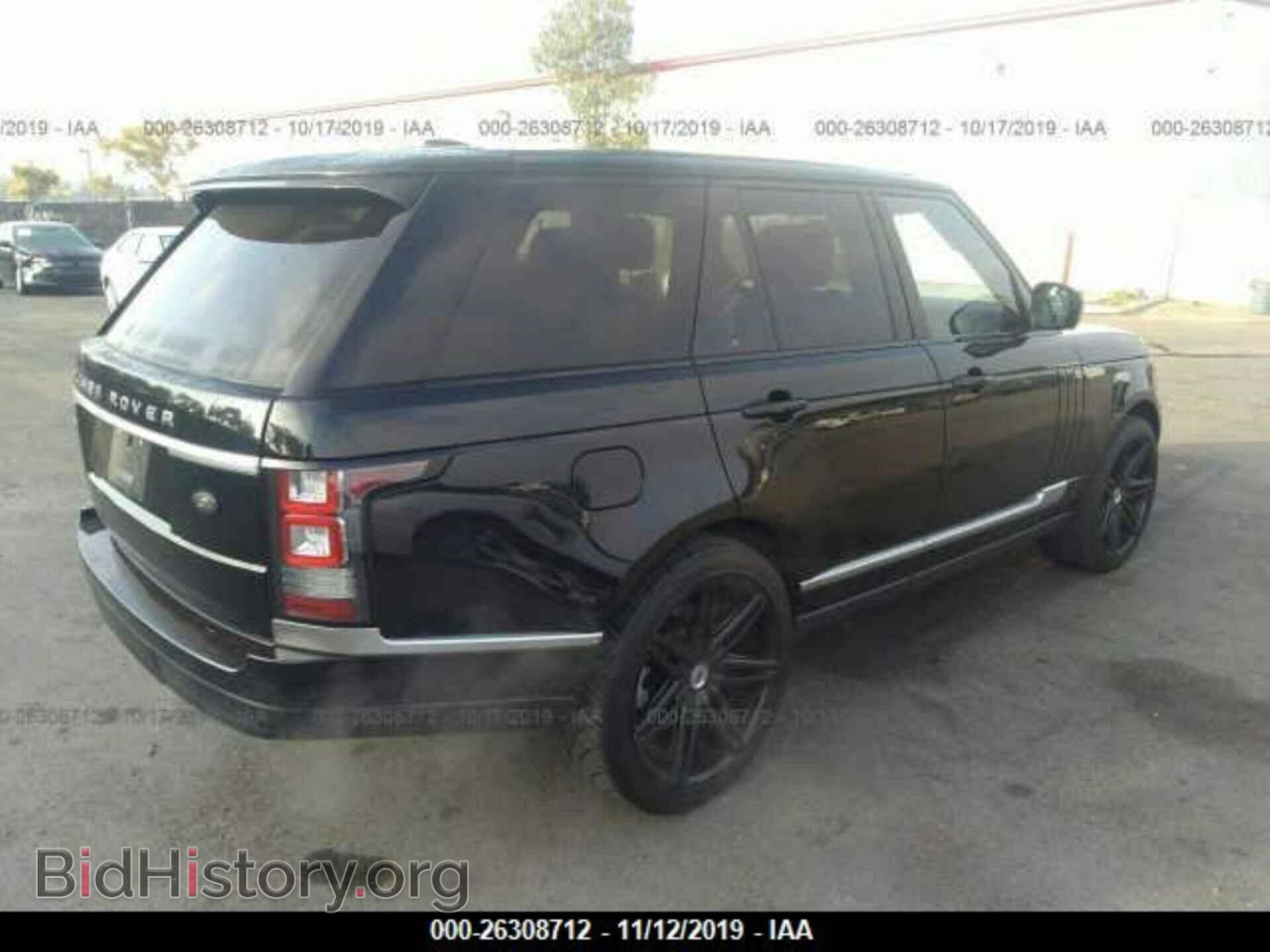 2013 LAND ROVER RANGE ROVER - VIN: SALGS2EF3DA123740 - Photo 4