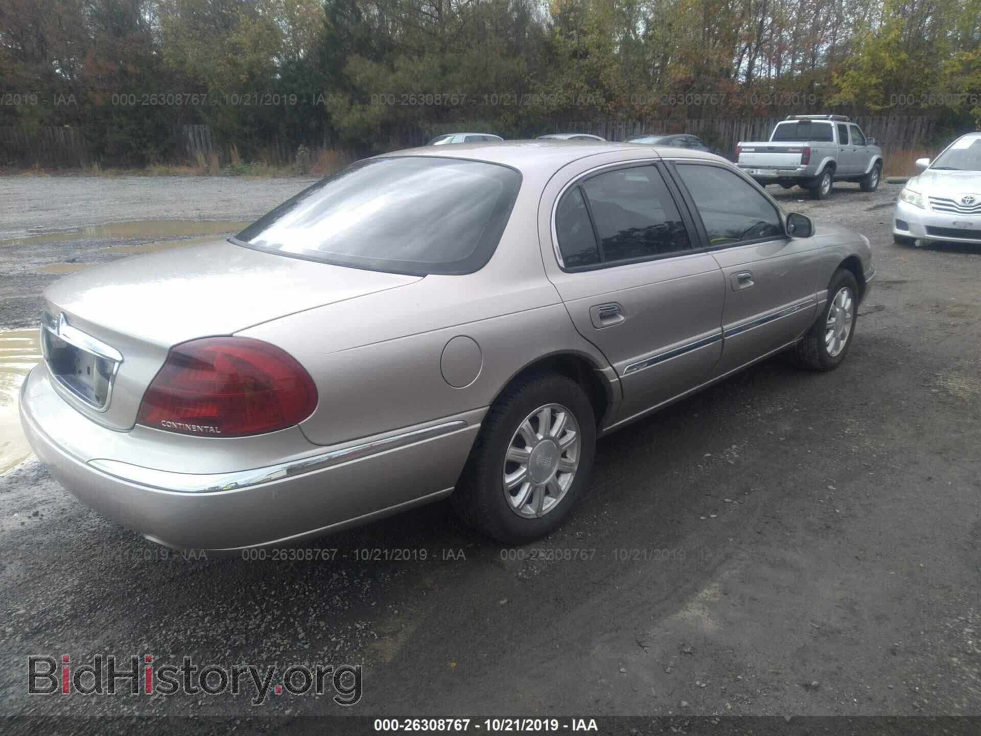 2002 LINCOLN CONTINENTAL - VIN: 1LNHM97V62Y694514 - Photo 4