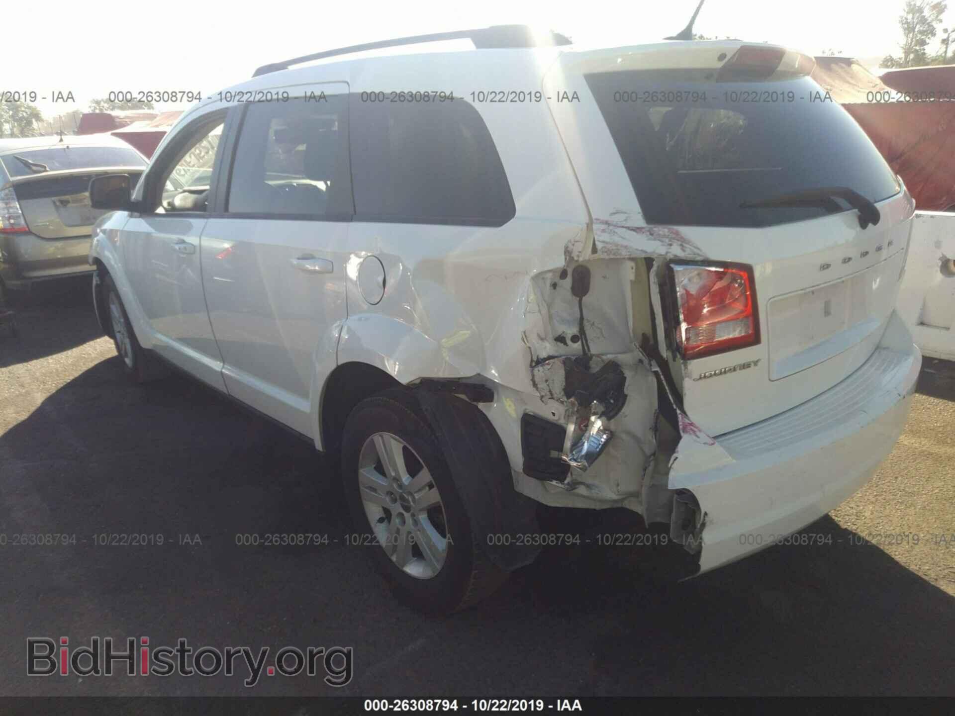 2012 DODGE JOURNEY - VIN: 3C4PDCAB3CT236895 - Фото 3