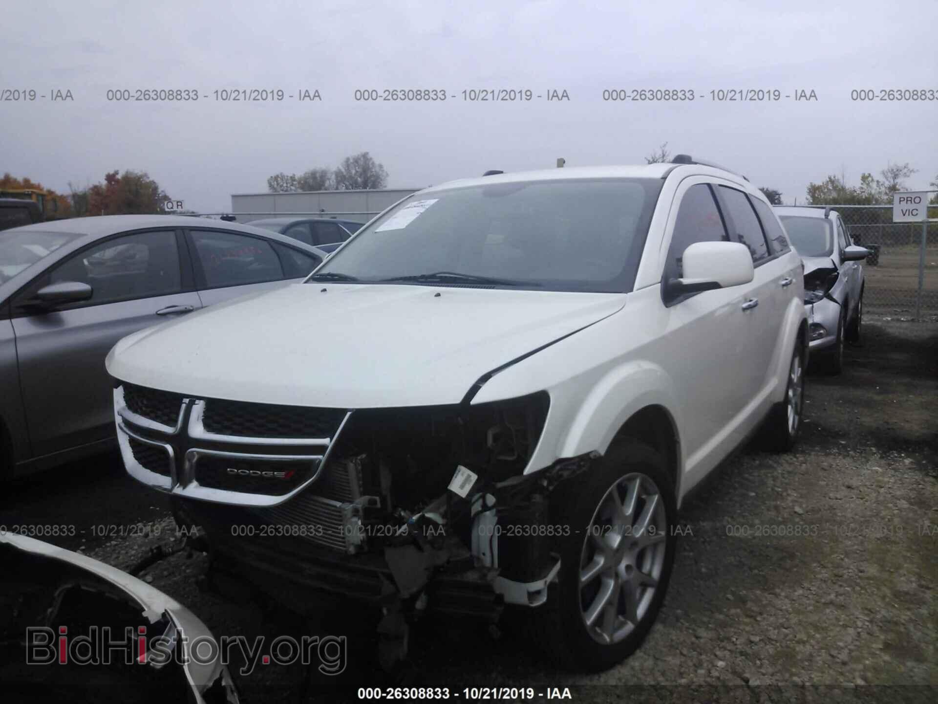 2014 DODGE JOURNEY - VIN: 3C4PDCDG9ET174770 - Фото 2