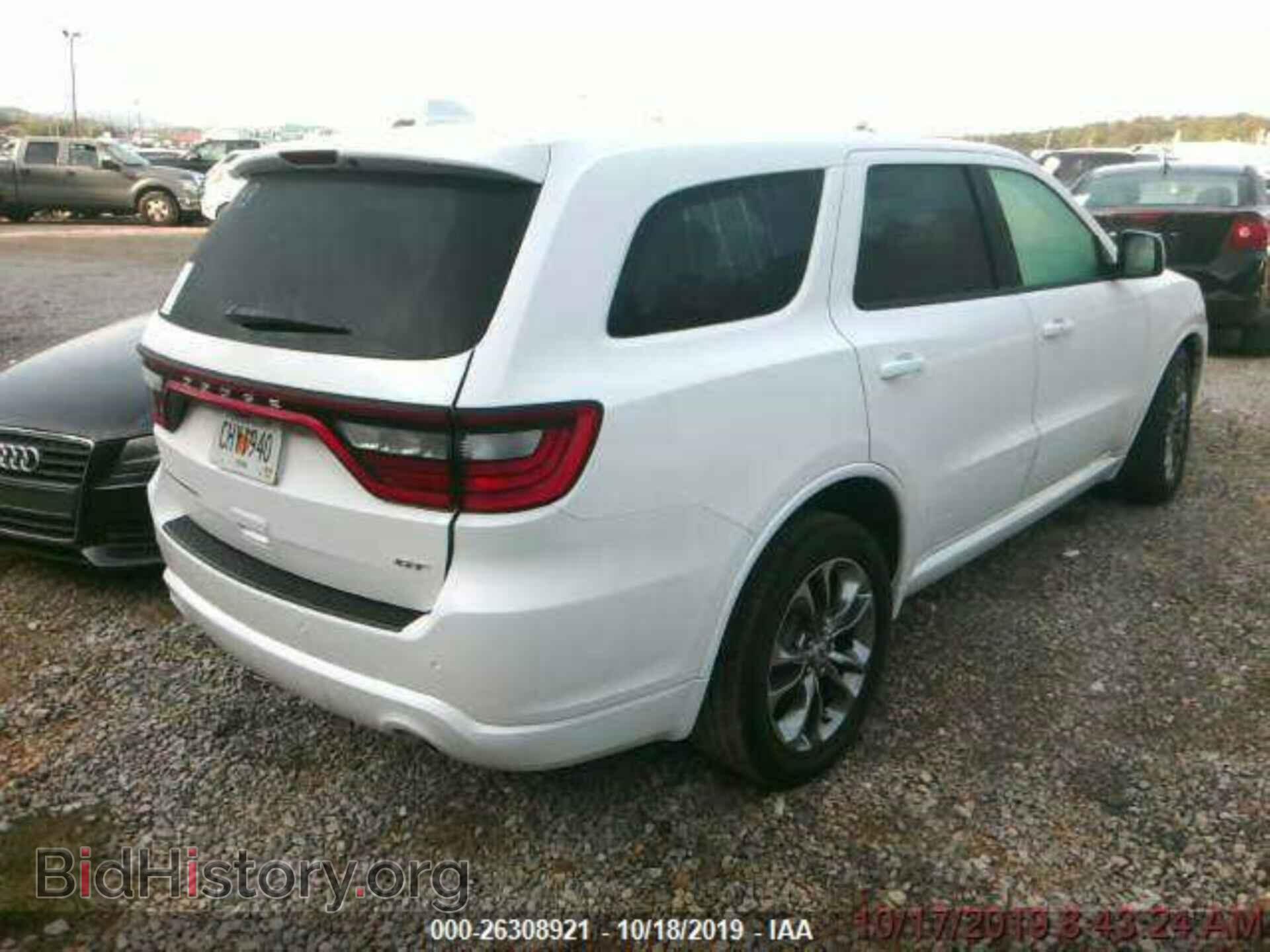 2019 DODGE DURANGO - VIN: 1C4RDHDG5KC779267 - Фото 2
