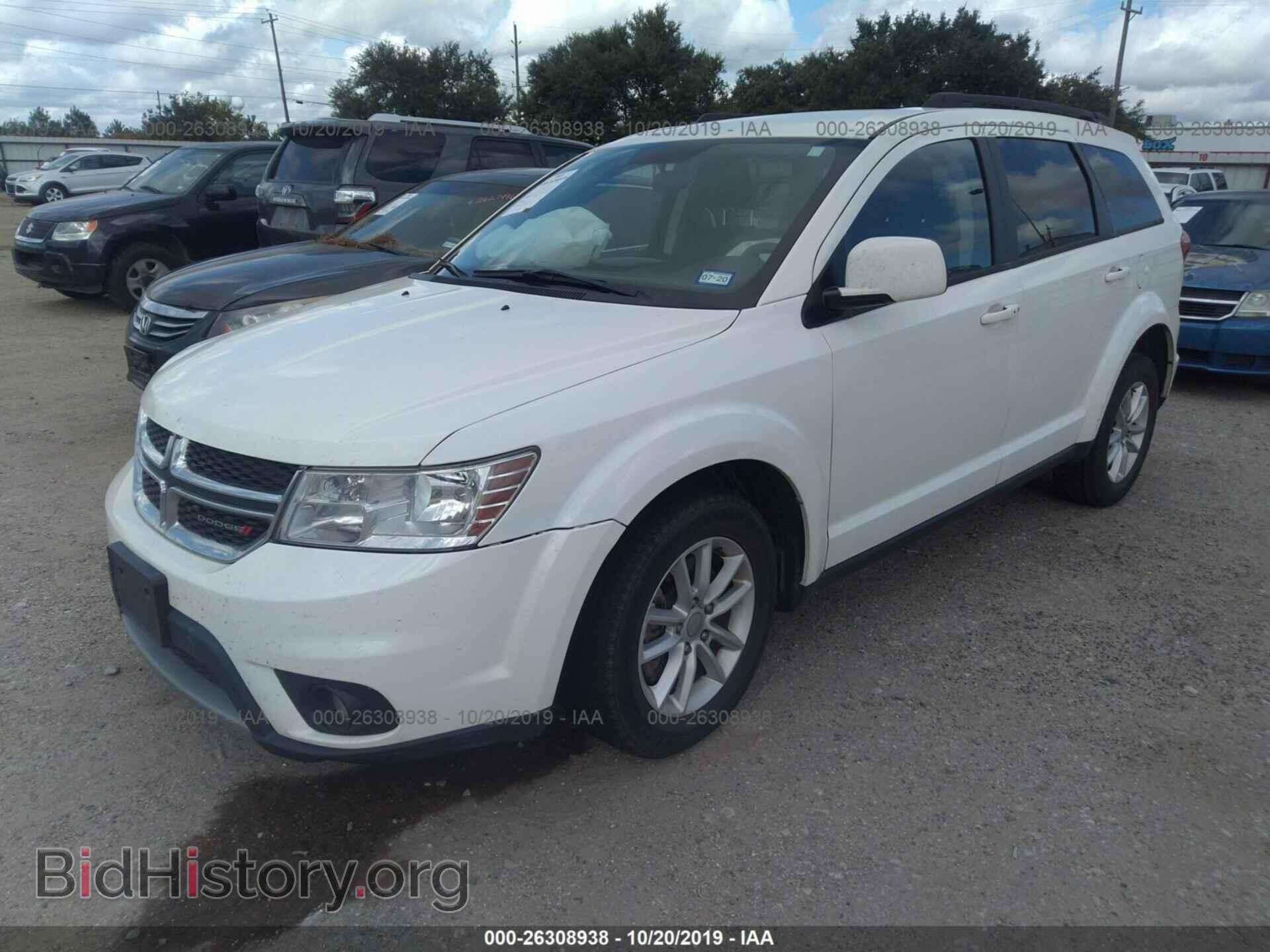 2016 DODGE JOURNEY - VIN: 3C4PDCBG0GT194458 - Фото 2