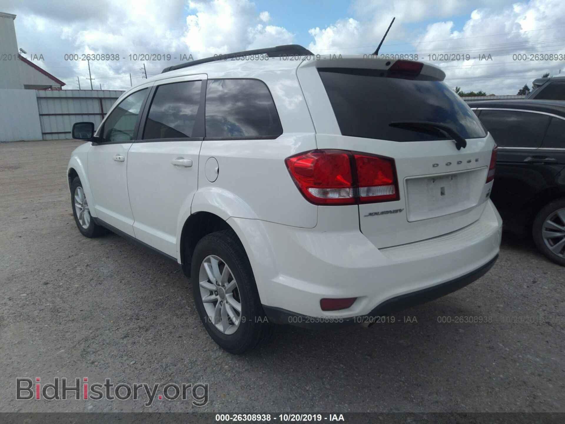 2016 DODGE JOURNEY - VIN: 3C4PDCBG0GT194458 - Фото 3