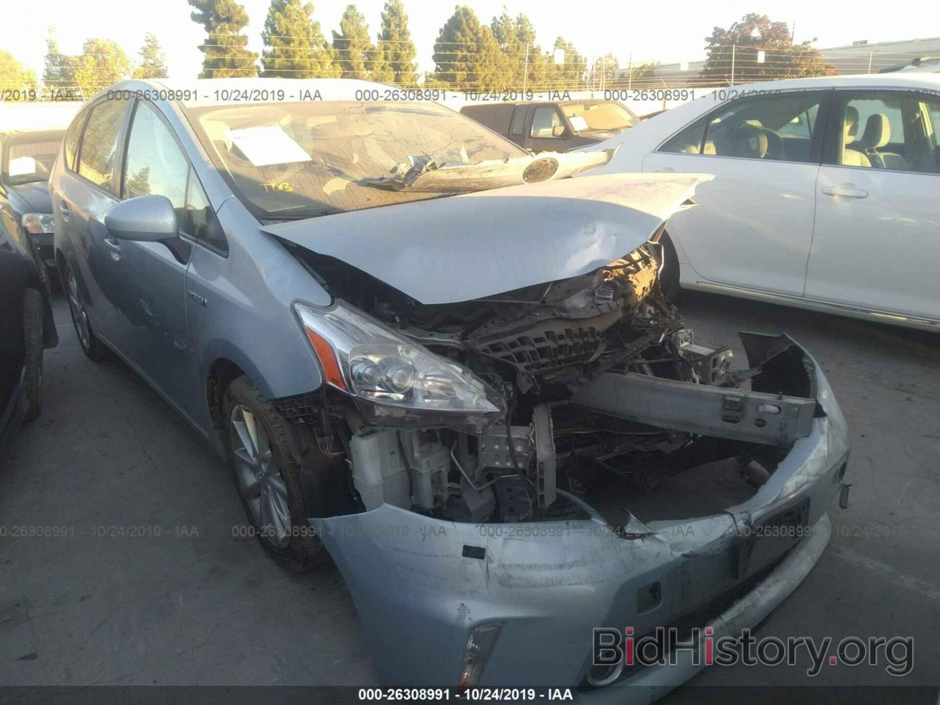 Photo JTDZN3EU9C3048556 - TOYOTA PRIUS V 2012