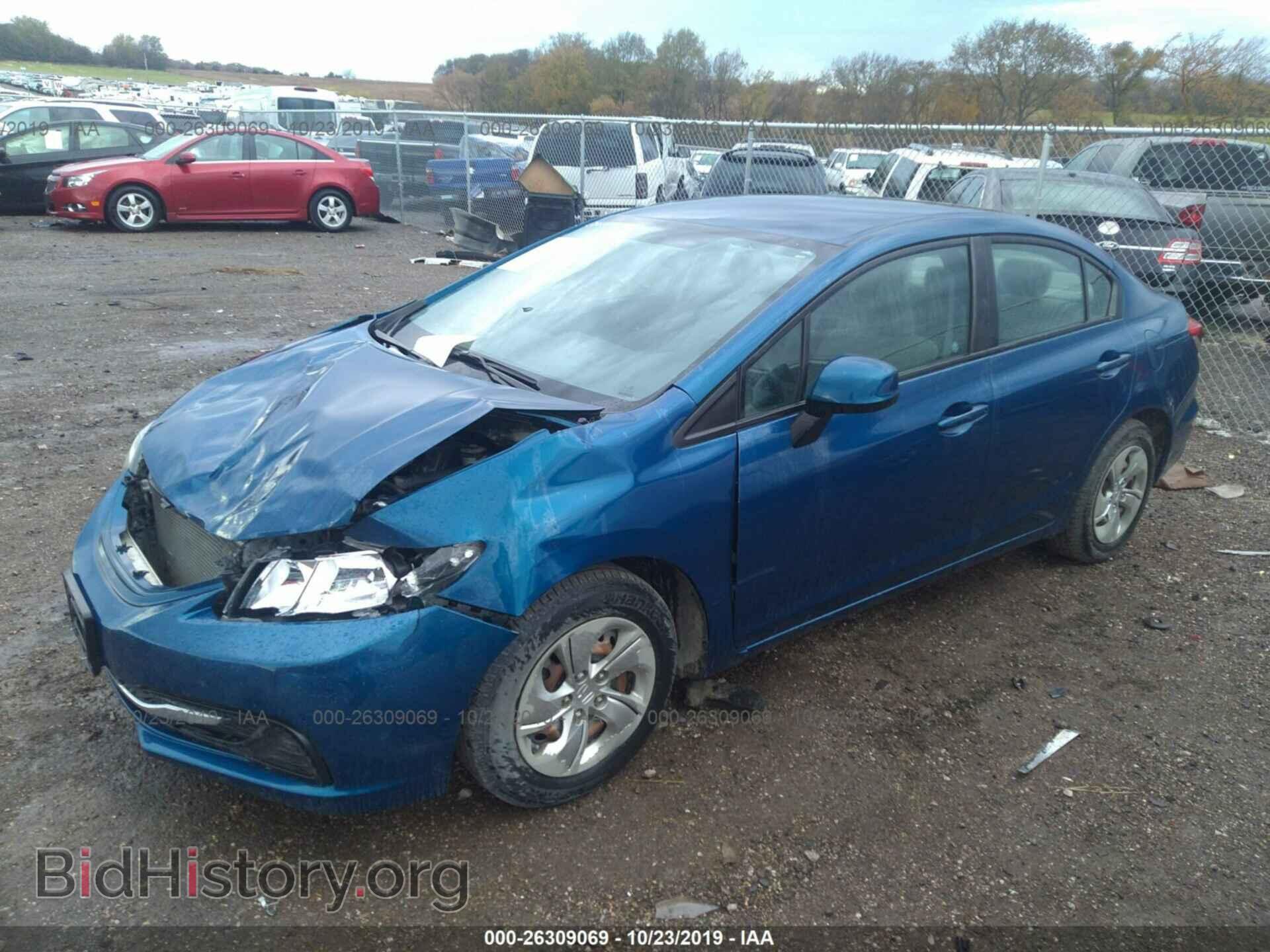 2013 HONDA CIVIC - VIN: 19XFB2F59DE289945 - Фото 2