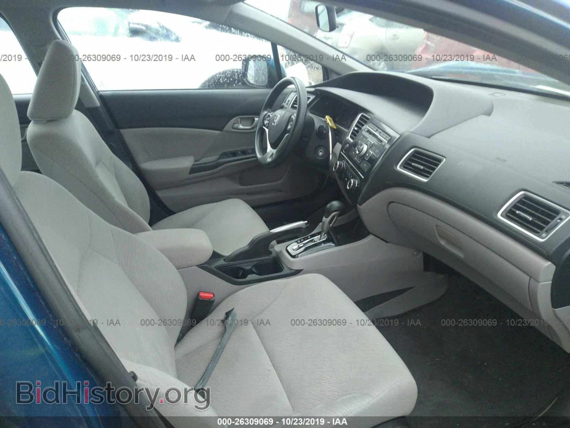 2013 HONDA CIVIC - VIN: 19XFB2F59DE289945 - Фото 5