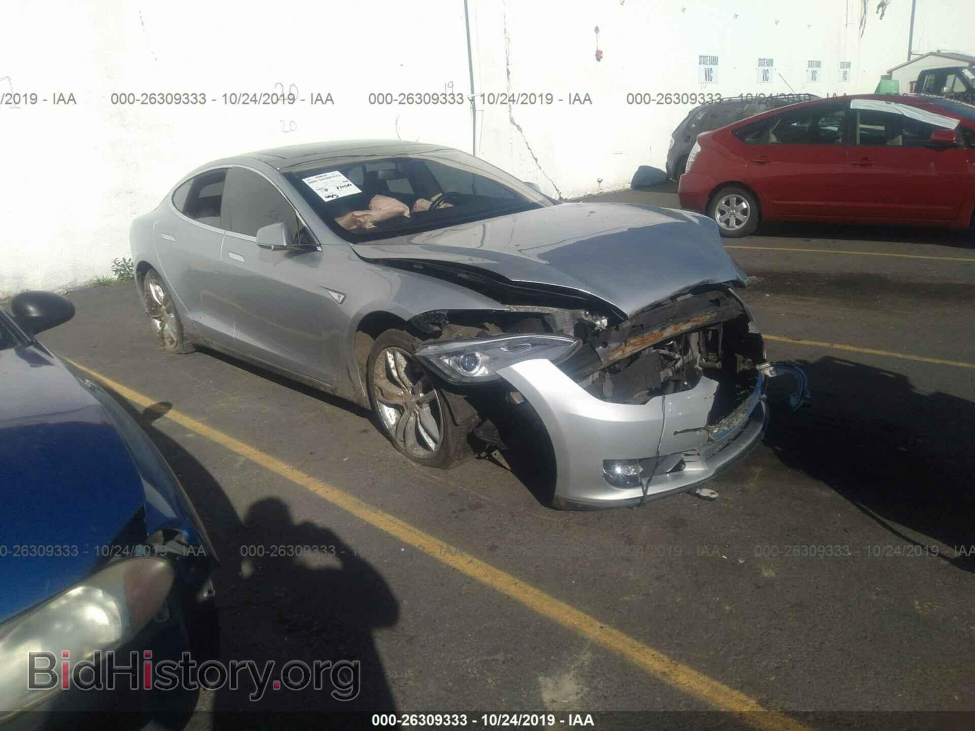 Photo 5YJSA1DP4DFP12750 - TESLA MODEL S 2013