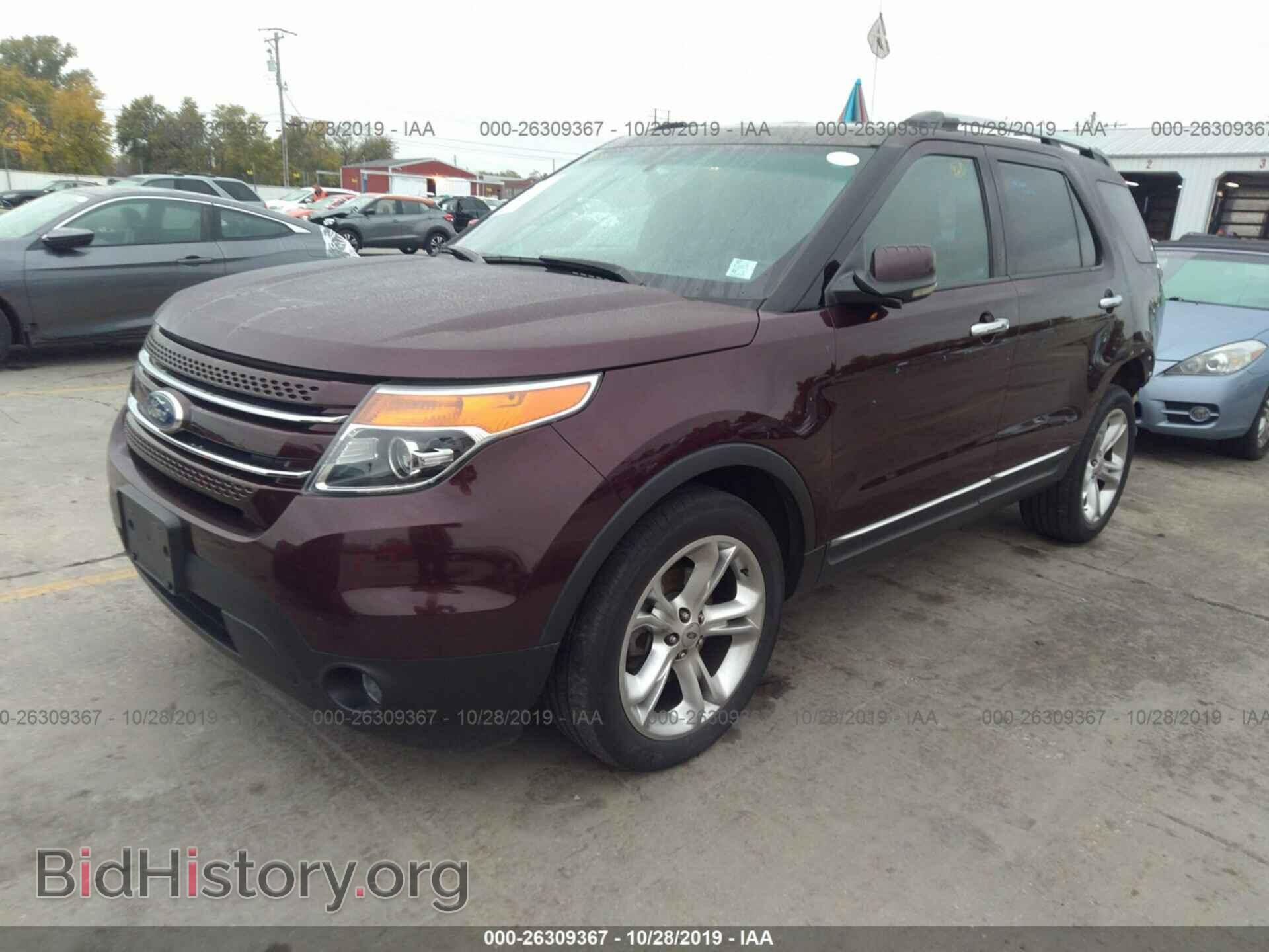 2011 FORD EXPLORER - VIN: 1FMHK8F80BGA35295 - Фото 2