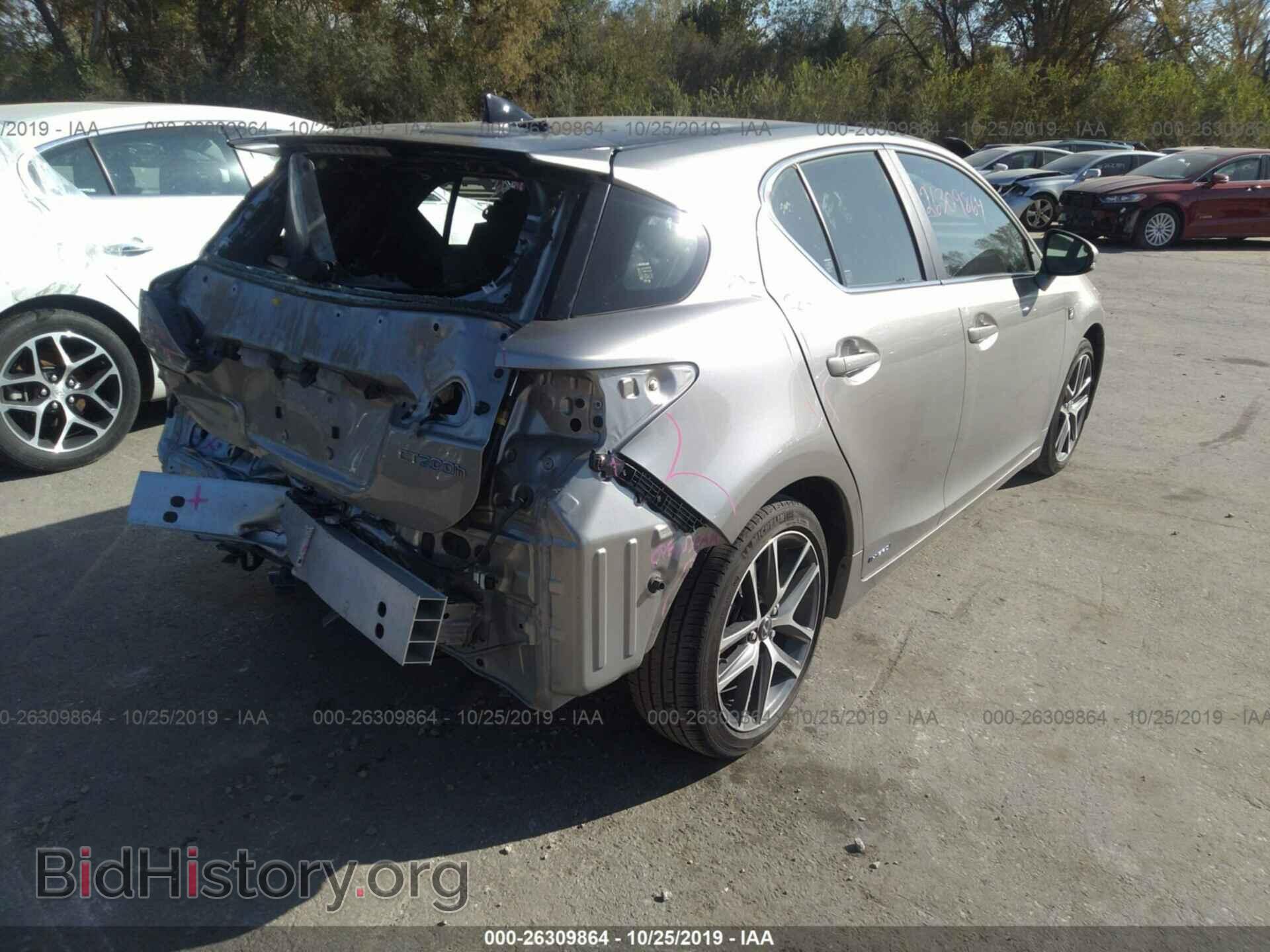 2017 LEXUS CT - VIN: JTHKD5BH7H2299014 - Фото 4