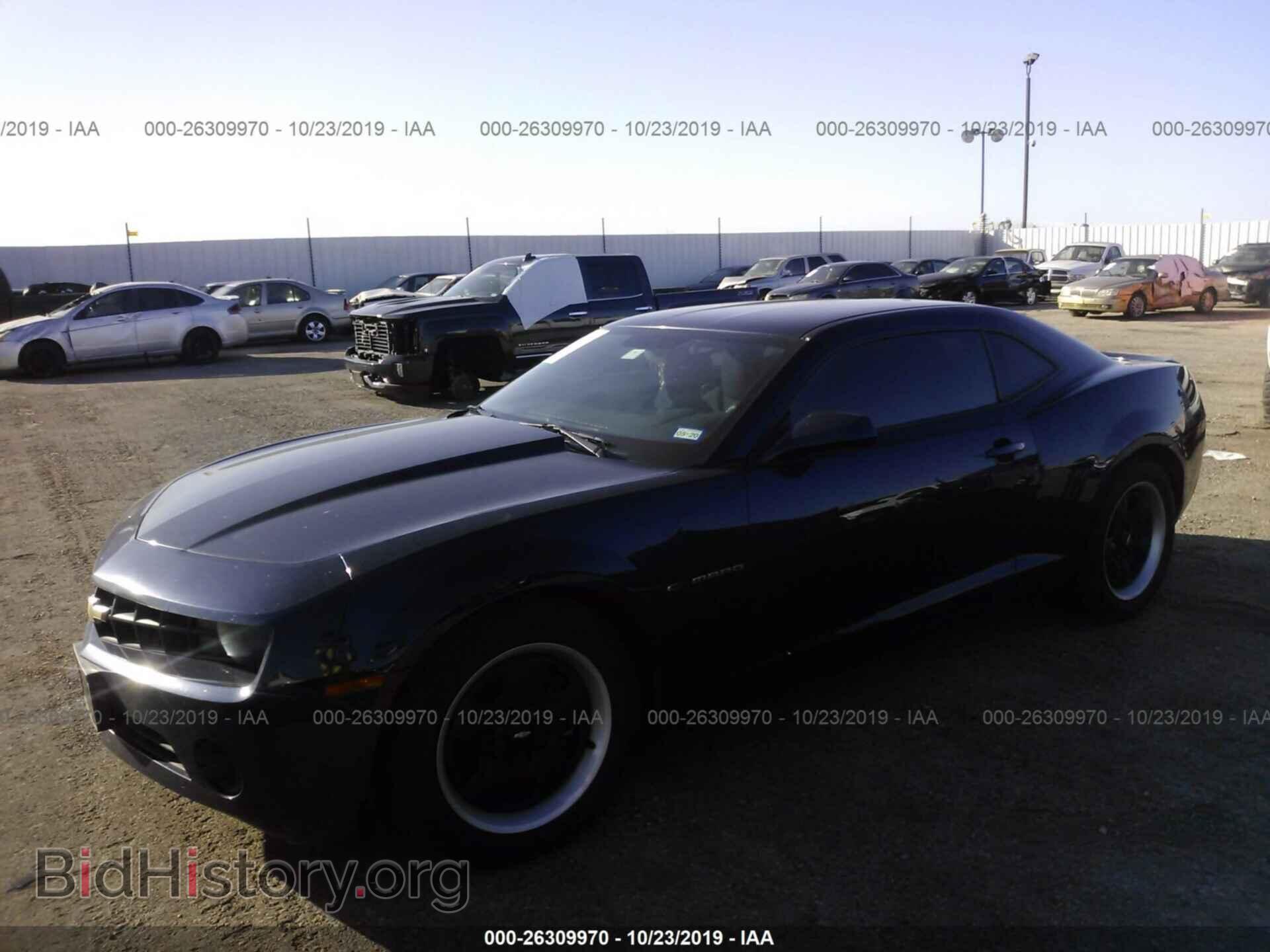 2012 CHEVROLET CAMARO - VIN: 2G1FE1E34C9142391 - Фото 2