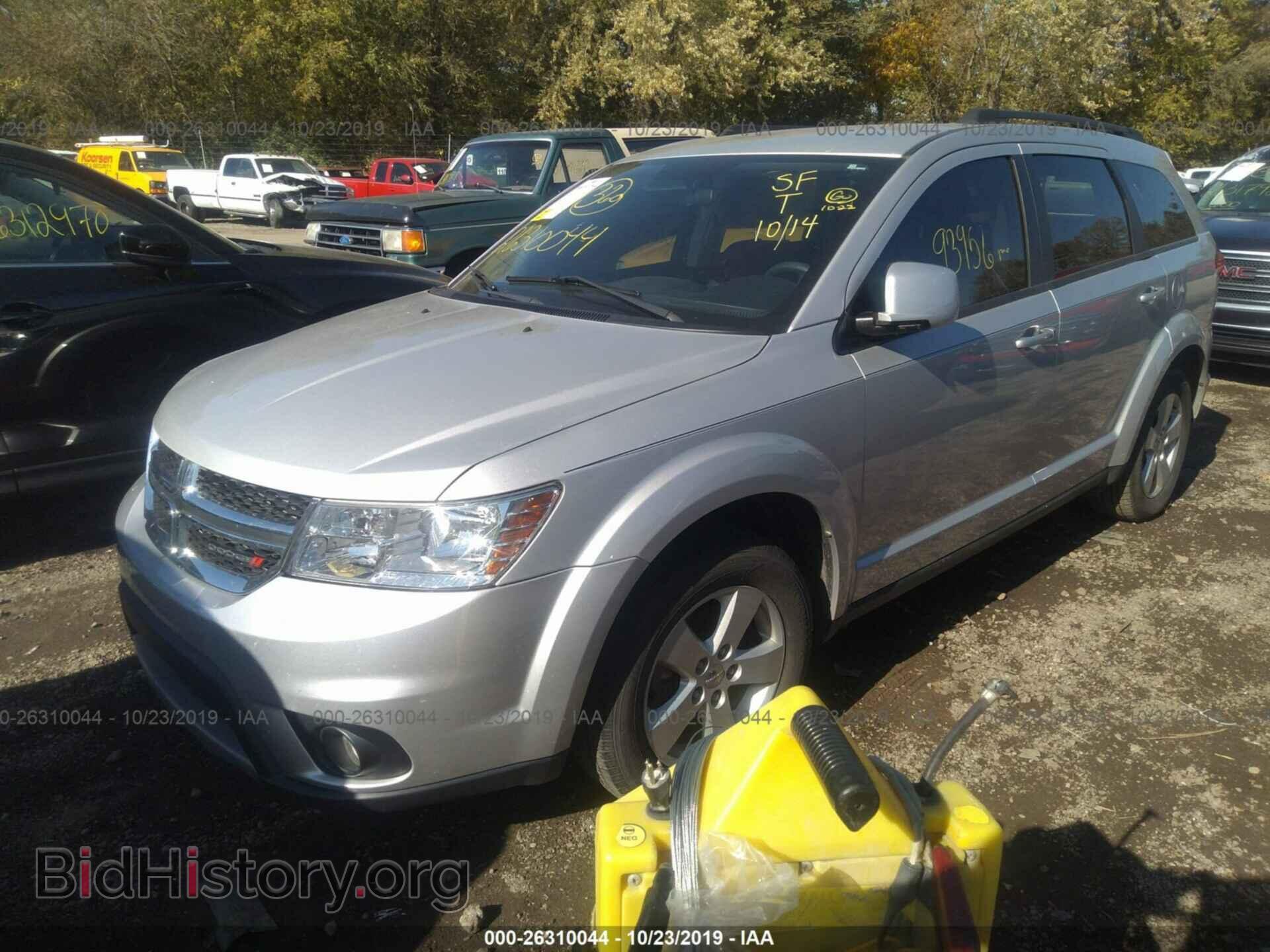2012 DODGE JOURNEY - VIN: 3C4PDCBG2CT373062 - Фото 2