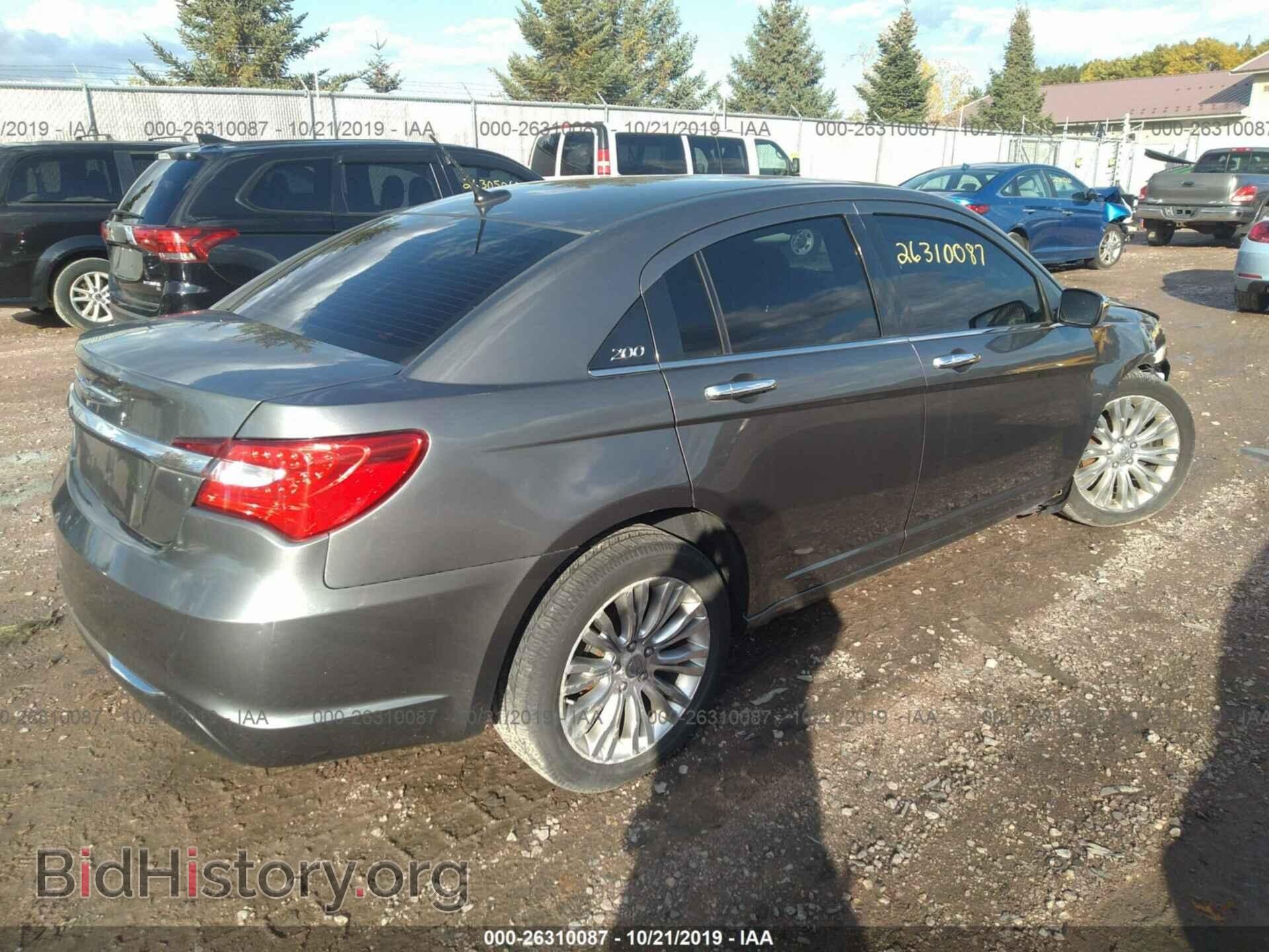 2013 CHRYSLER 200 - VIN: 1C3CCBCG7DN700216 - Photo 4