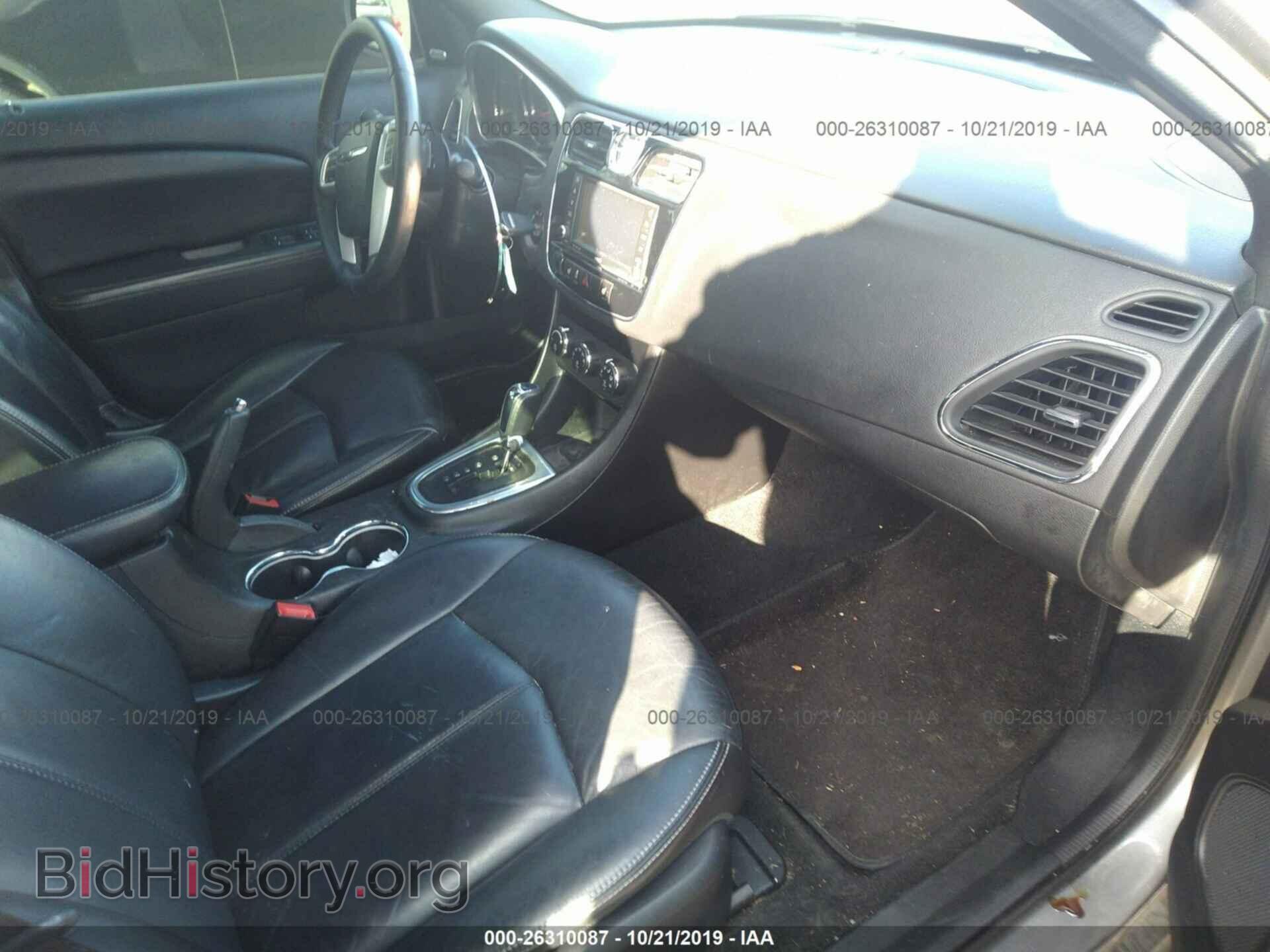 2013 CHRYSLER 200 - VIN: 1C3CCBCG7DN700216 - Photo 5