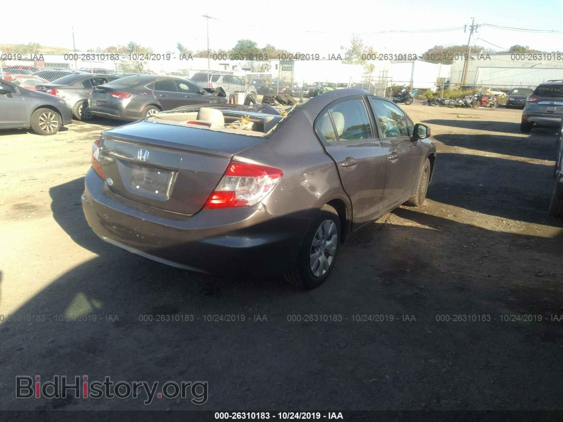 2012 HONDA CIVIC - VIN: 19XFB2F53CE387397 - Photo 4