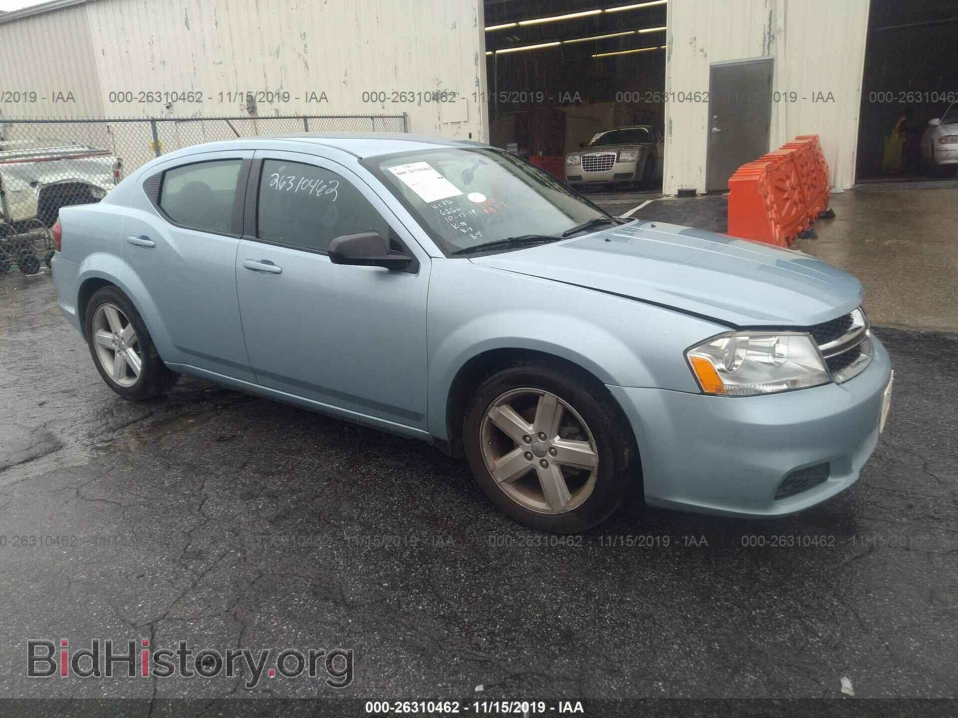 Photo 1C3CDZAB8DN740320 - DODGE AVENGER 2013