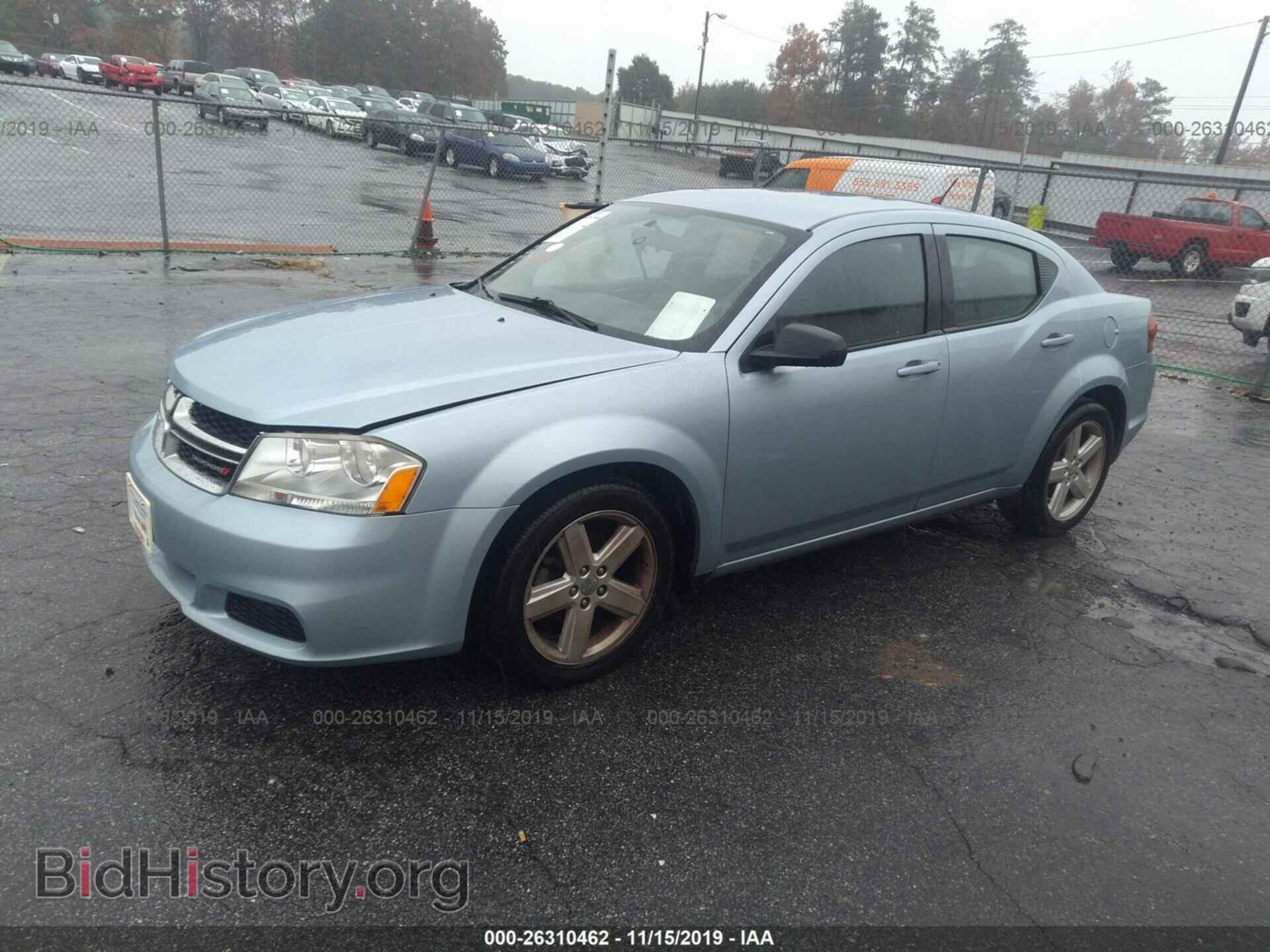 2013 DODGE AVENGER - VIN: 1C3CDZAB8DN740320 - Фото 2