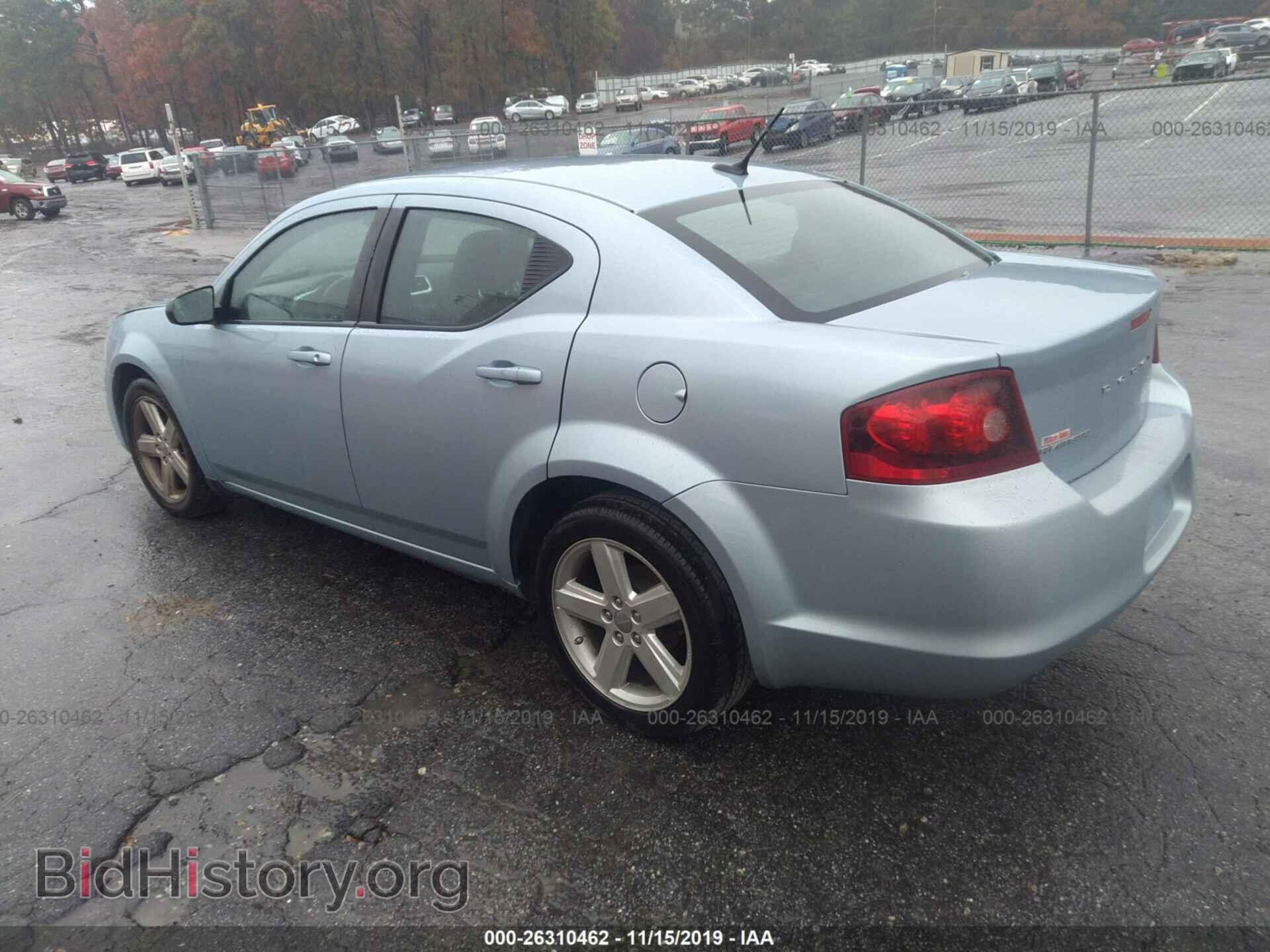 2013 DODGE AVENGER - VIN: 1C3CDZAB8DN740320 - Фото 3