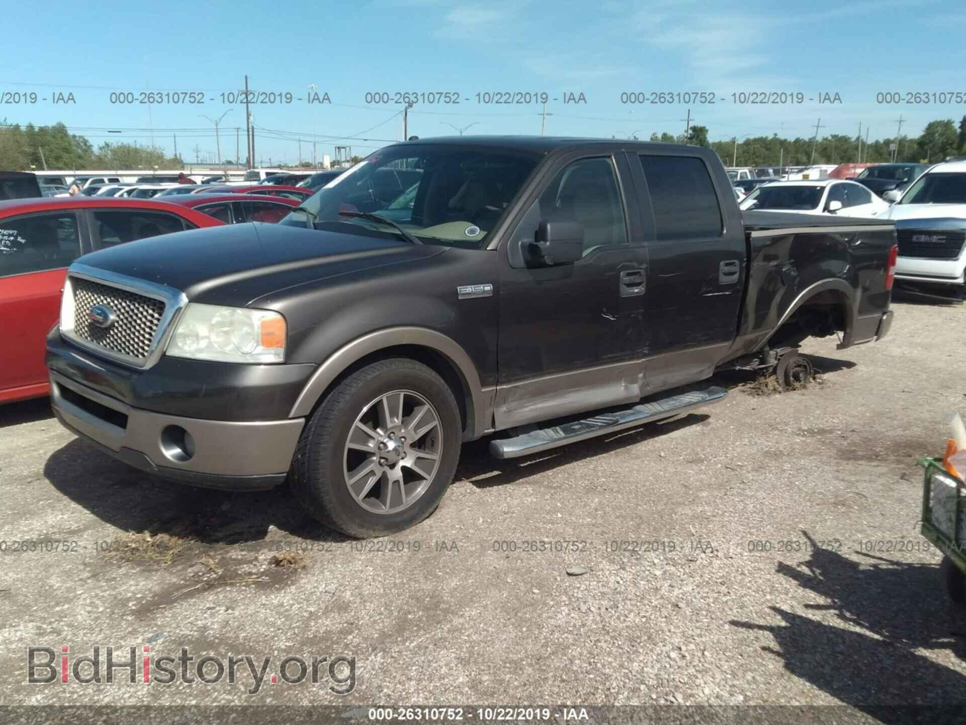 2006 FORD F150 - VIN: 1FTPW12V56FA80137 - Фото 2