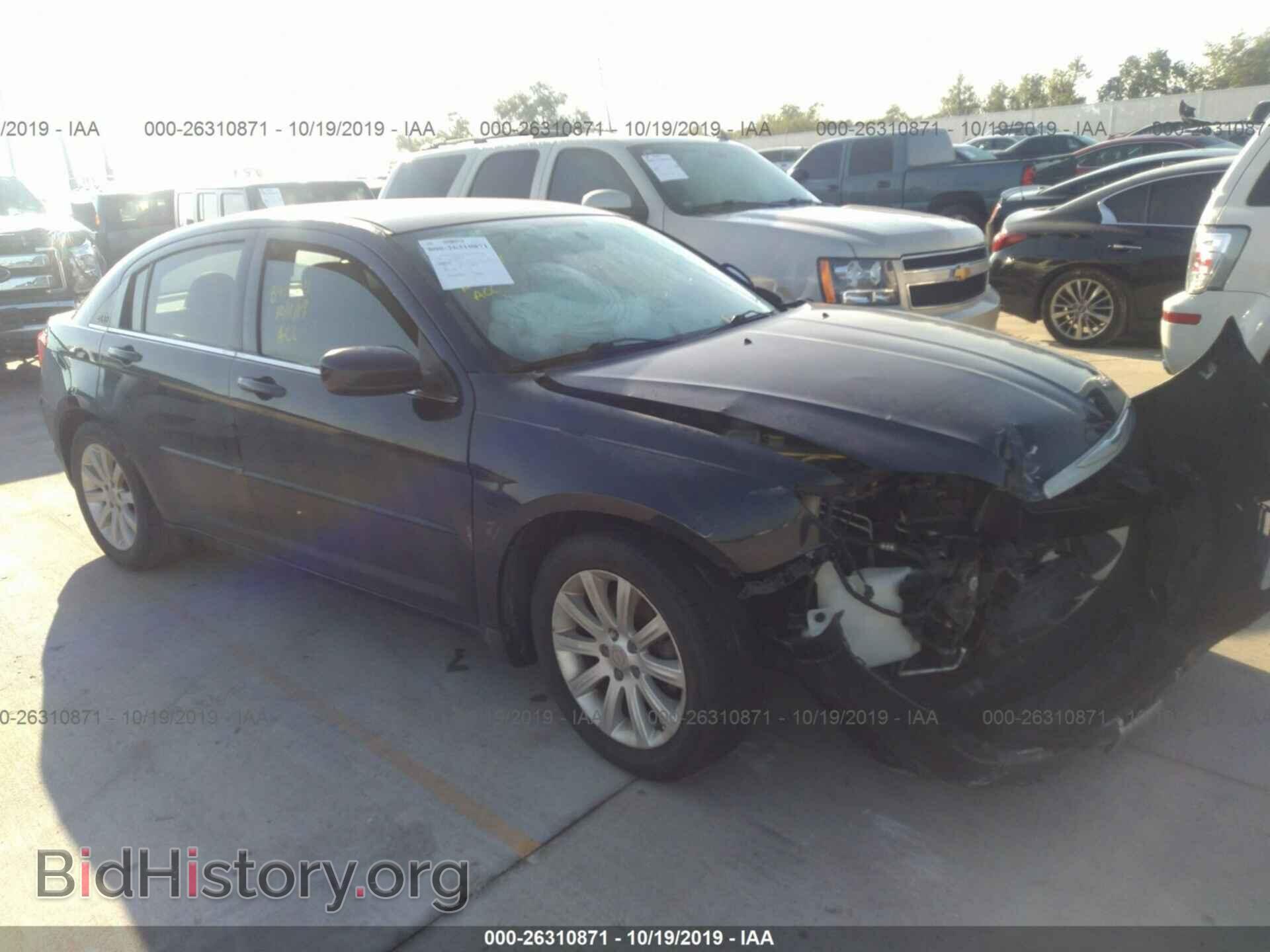 Фотография 1C3CCBBB1CN190627 - CHRYSLER 200 2012