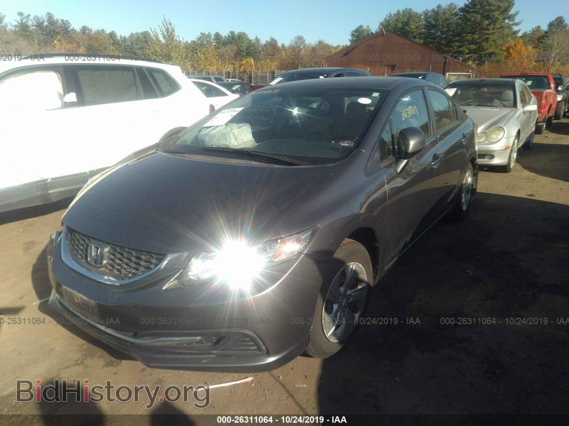 2013 HONDA CIVIC - VIN: 2HGFB2F54DH565969 - Photo 2