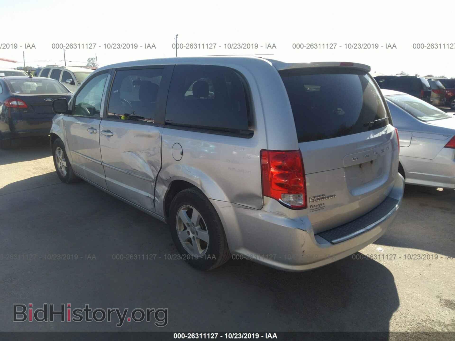 2012 DODGE GRAND CARAVAN - VIN: 2C4RDGCG9CR104932 - Фото 3