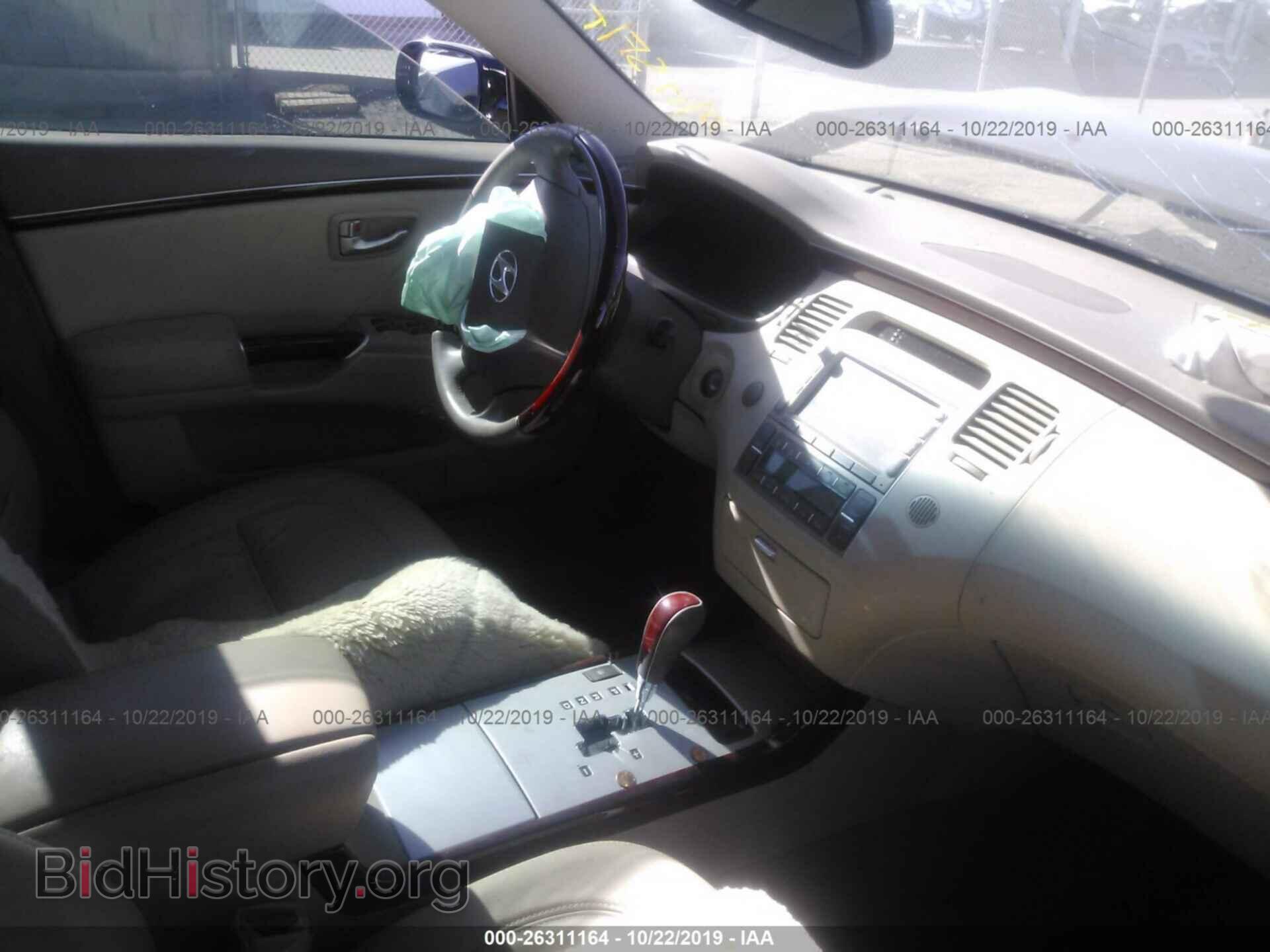 2008 HYUNDAI AZERA - VIN: KMHFC46F48A321092 - Фото 4