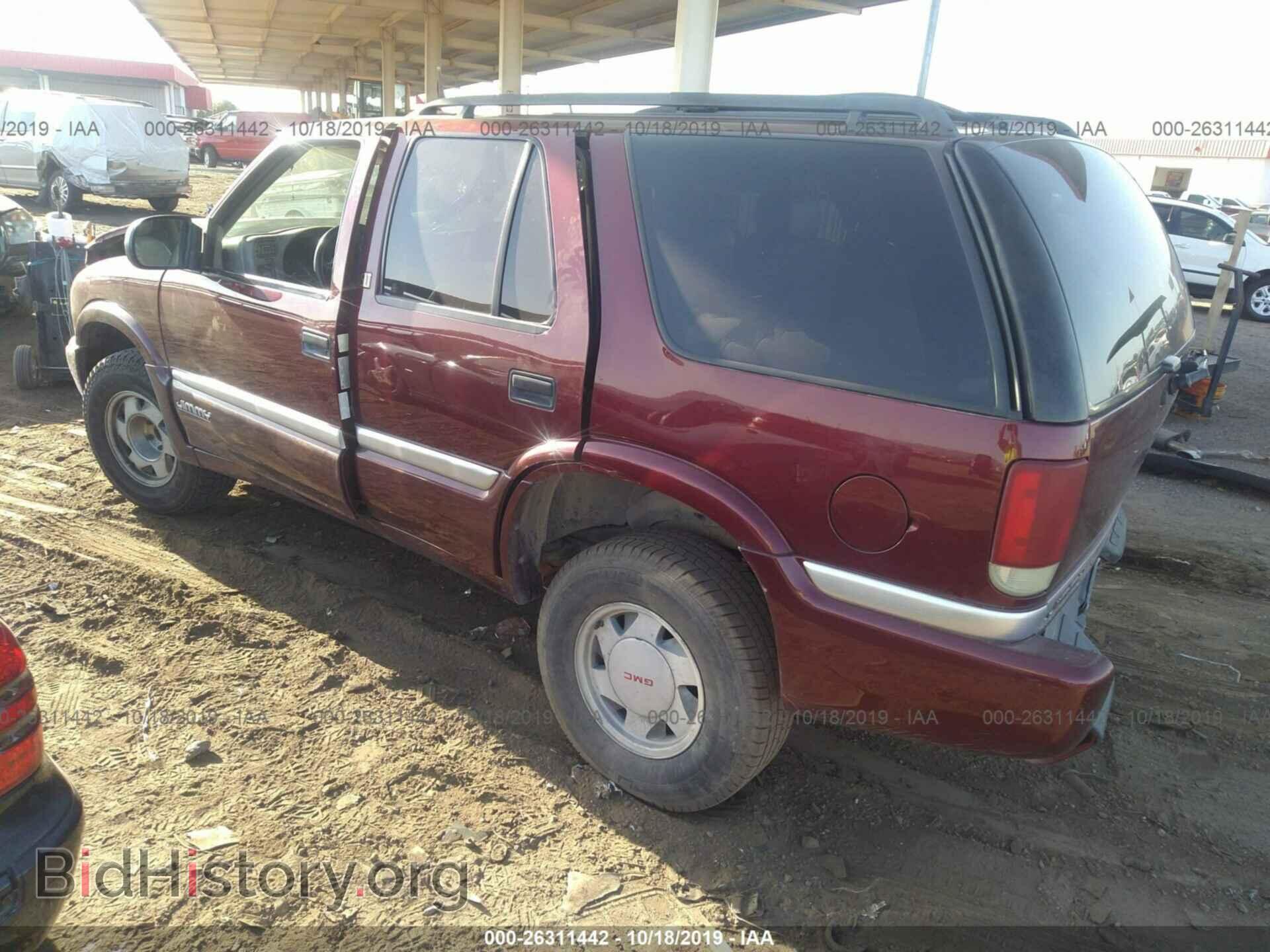 2000 GMC JIMMY - VIN: 1GKCS13W2Y2156090 - Фото 3