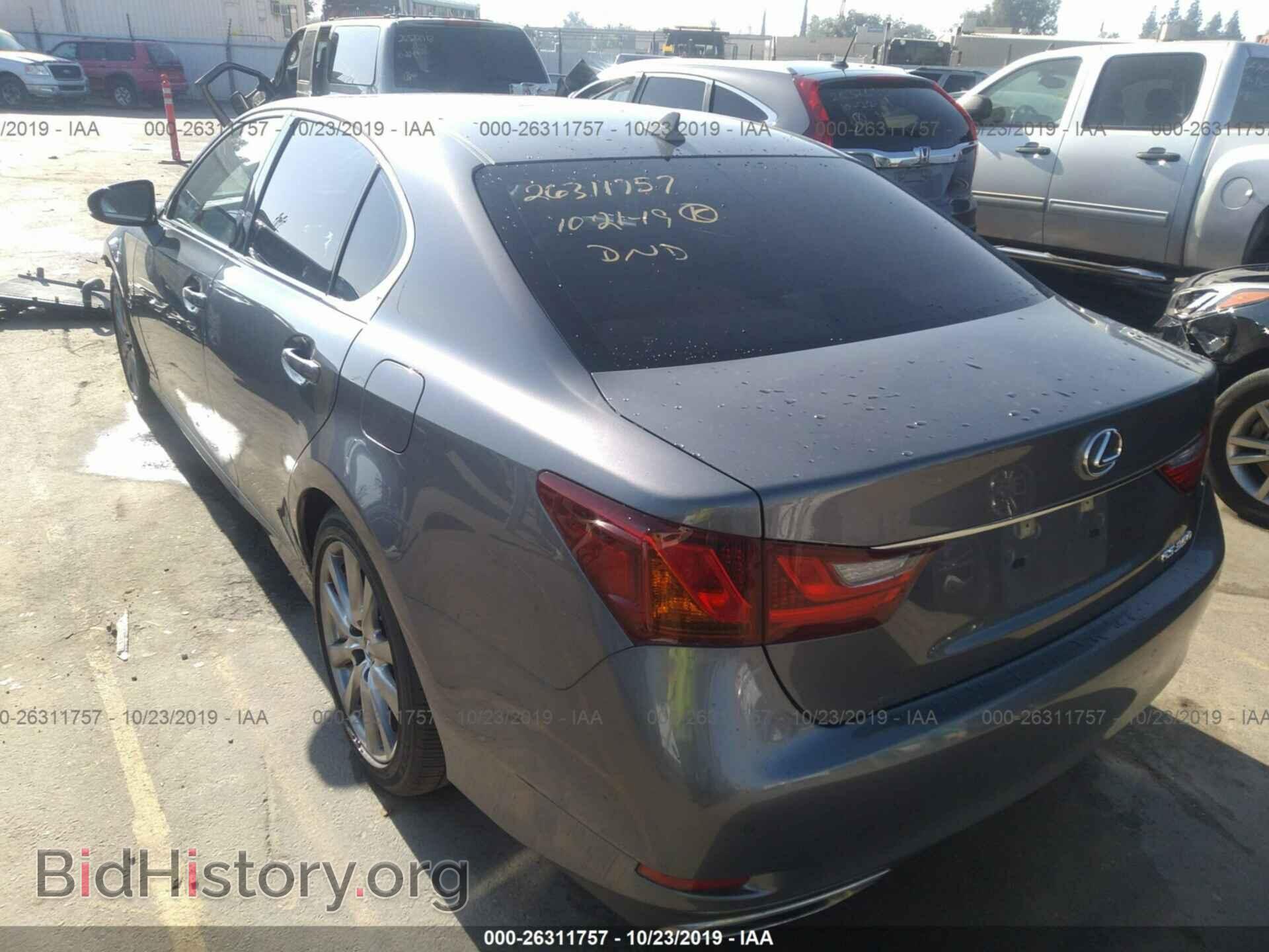 2014 LEXUS GS - VIN: JTHBE1BL4E5029016 - Photo 3