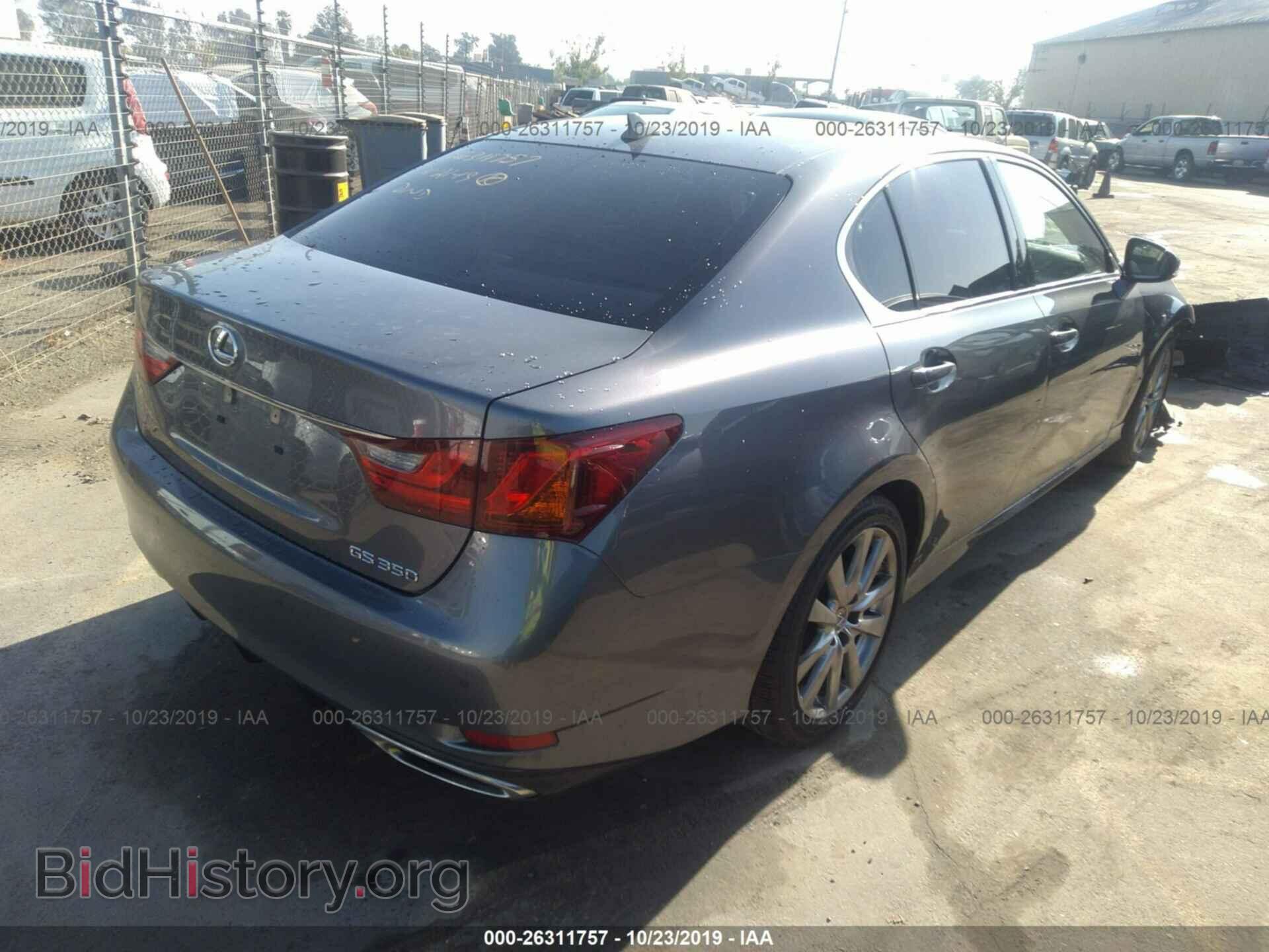2014 LEXUS GS - VIN: JTHBE1BL4E5029016 - Photo 4